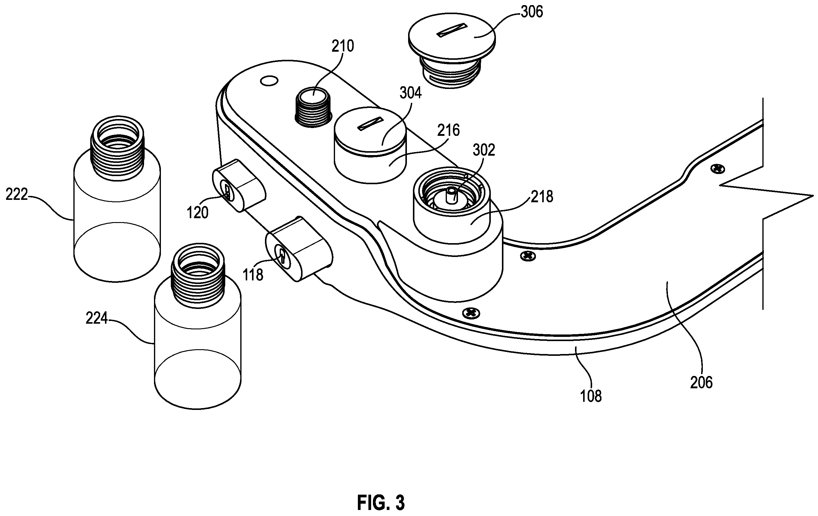 Patent US12338615 Figure 3 – Bidet device