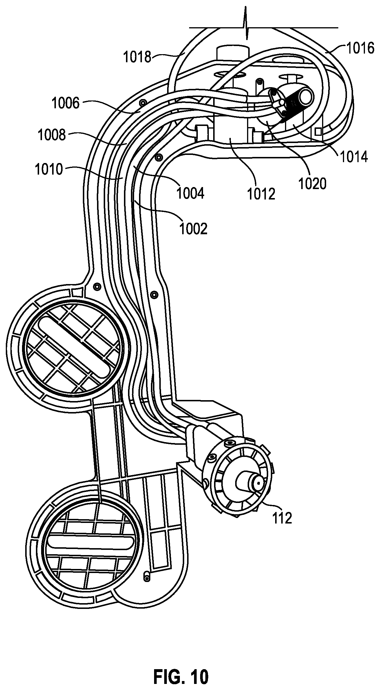 Patent US12338615 Figure 10 – Bidet device