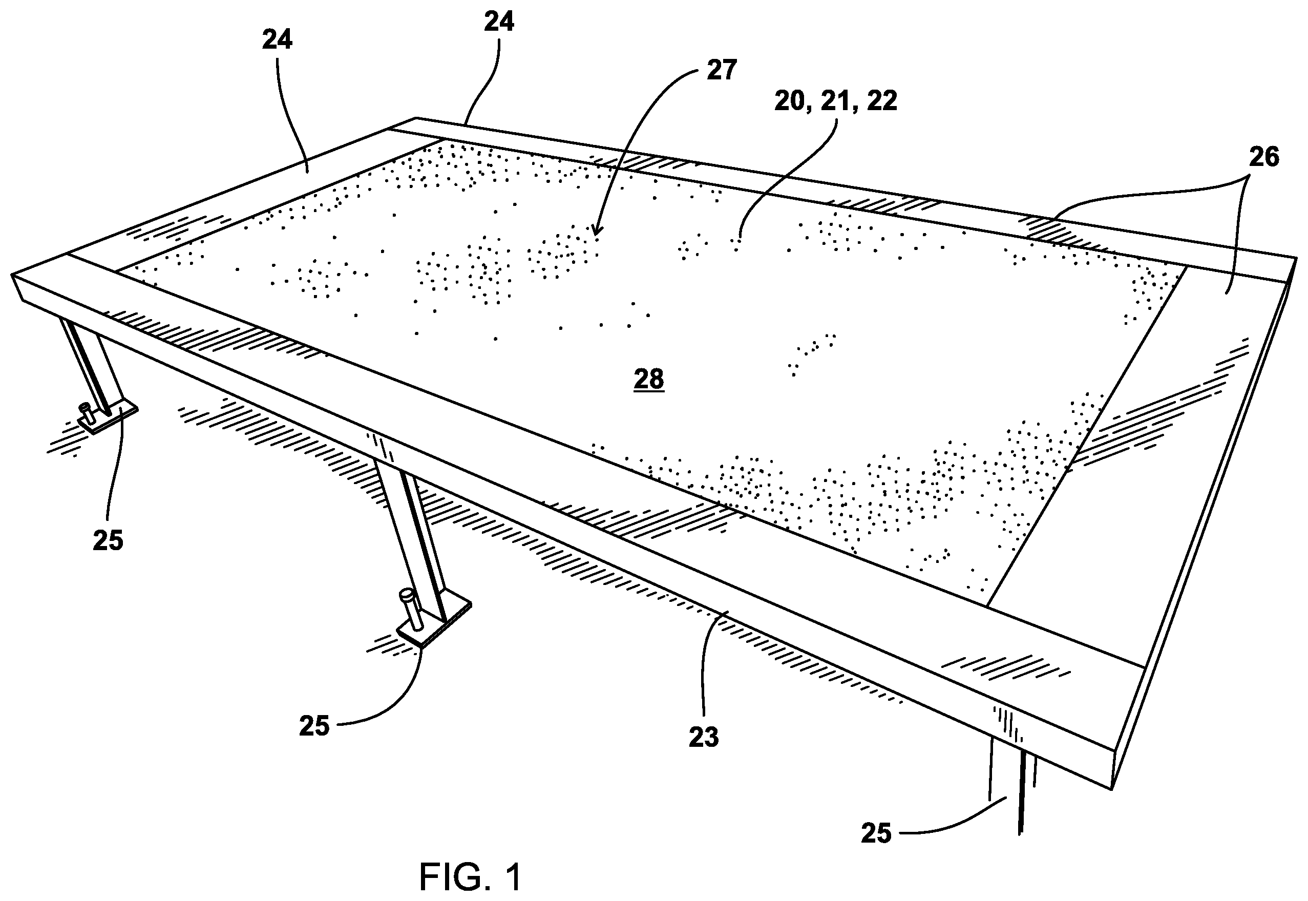 Patent US12338616 Figure 1 – Cryogenic trench/trough apparatus and method