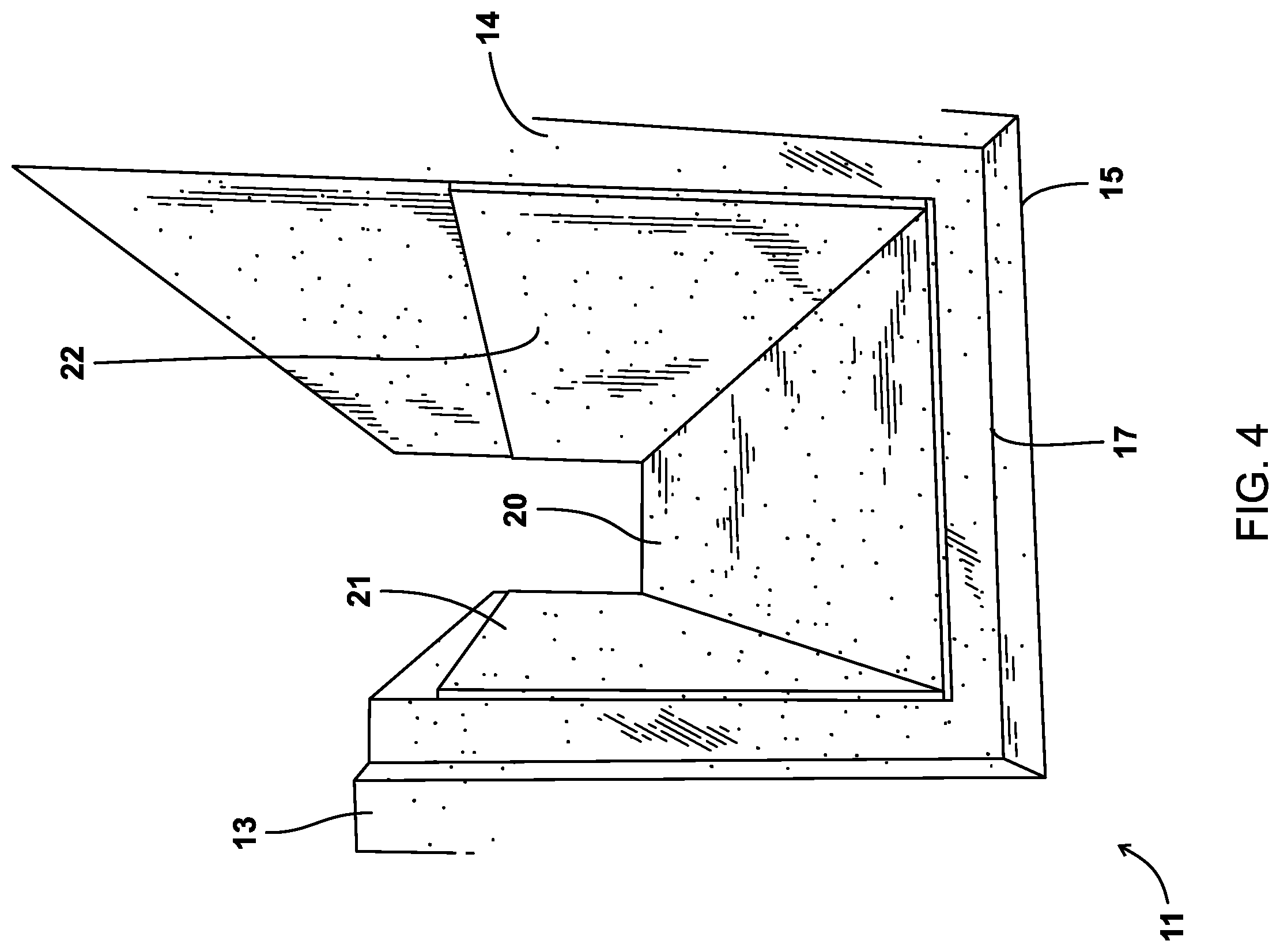 Patent US12338616 Figure 4 – Cryogenic trench/trough apparatus and method