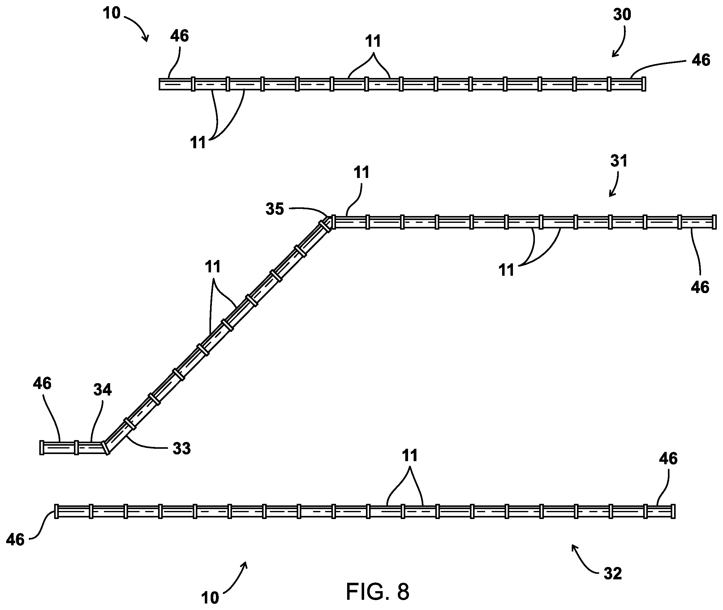 Patent US12338616 Figure 8 – Cryogenic trench/trough apparatus and method