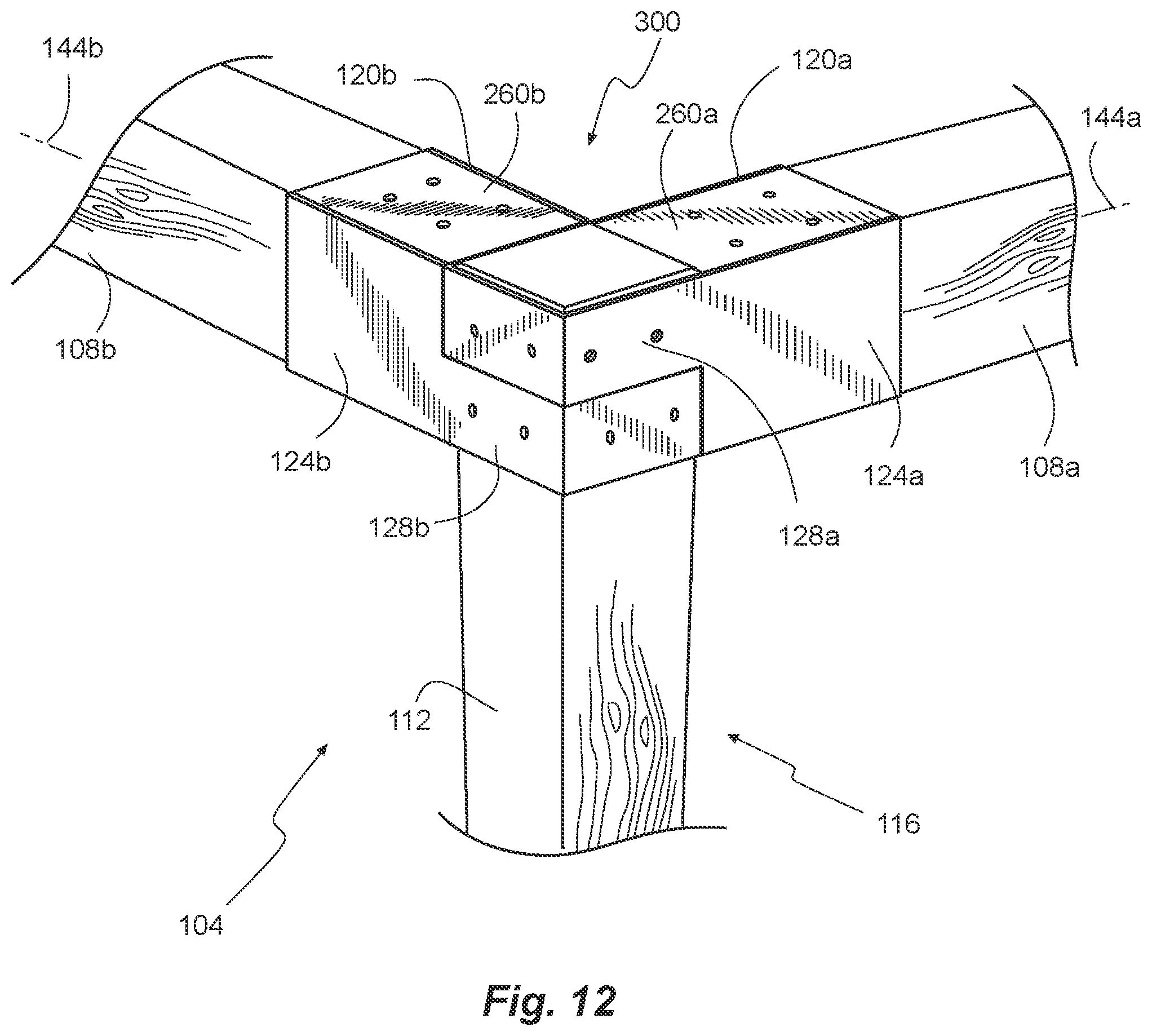 Patent US12338618 Figure 8 – Outdoor framing module