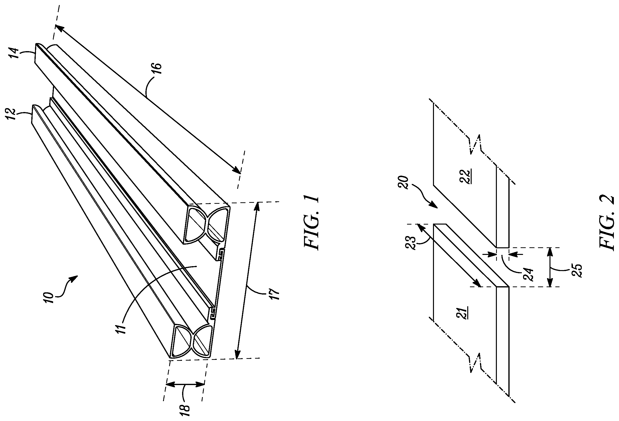 Patent US12338620 Figure 1 – Tilt wall comprising a dual gasket assembly