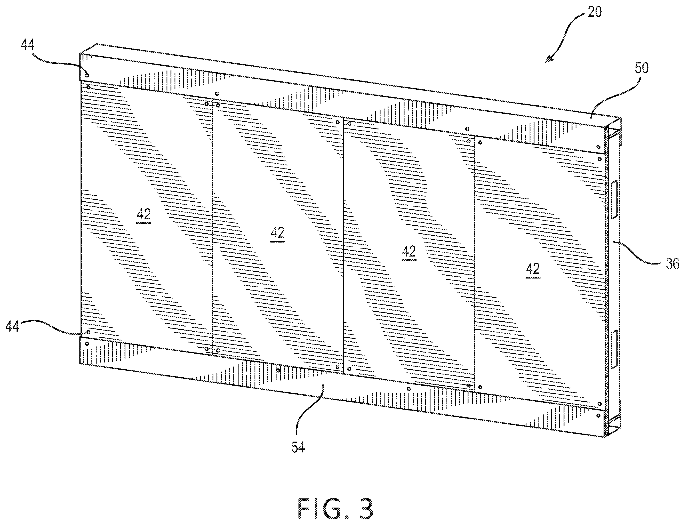 Patent US12338621 Figure 3 – Structural load-bearing wall