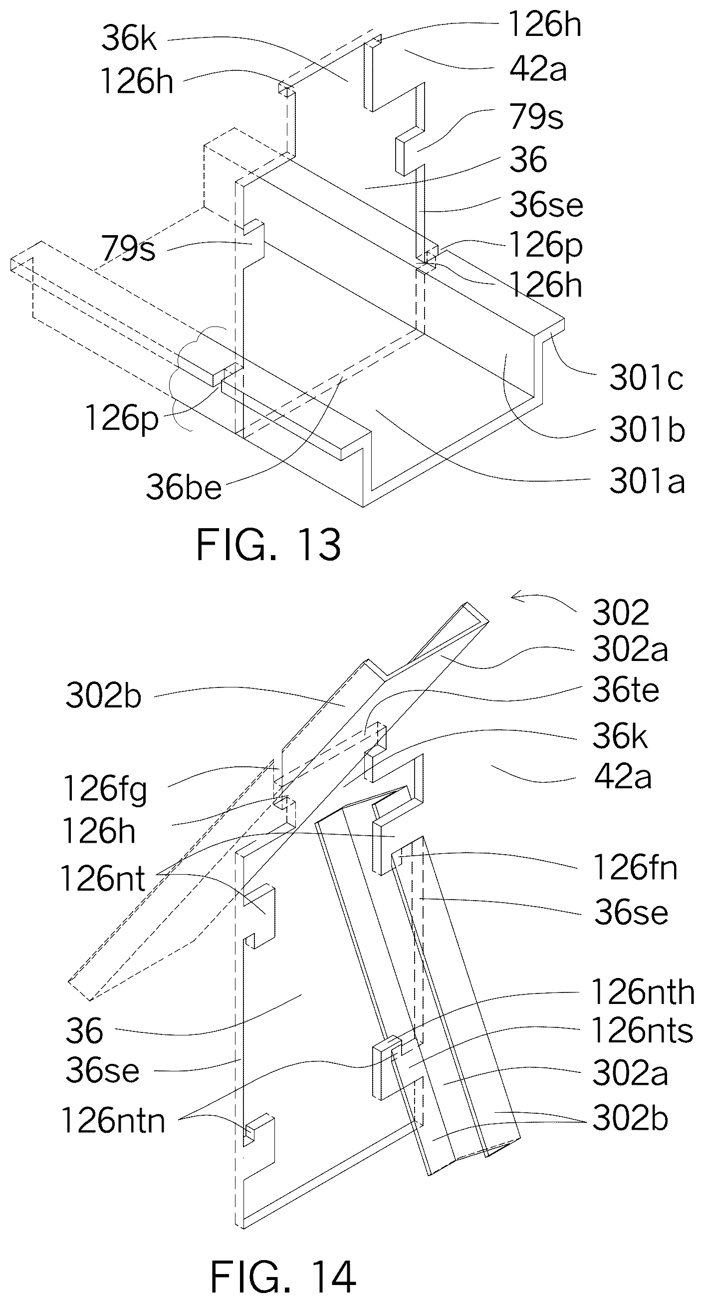 Patent US12338622 Figure 7 – Adjustable metal framing system and connecton
