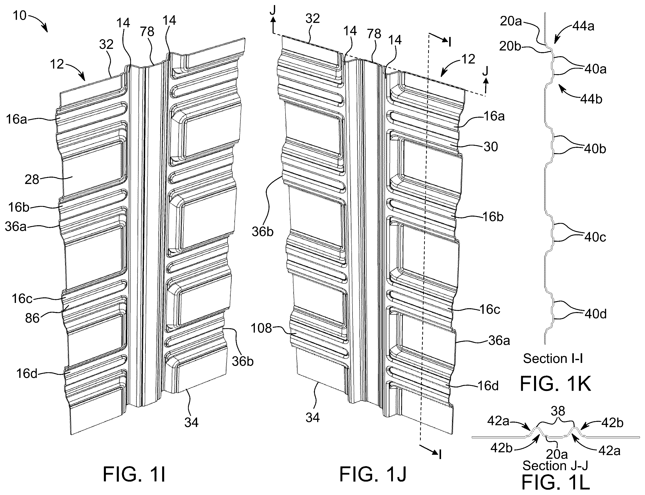 Patent US12338626 Figure 3 – Modular wall panel with integrated channels