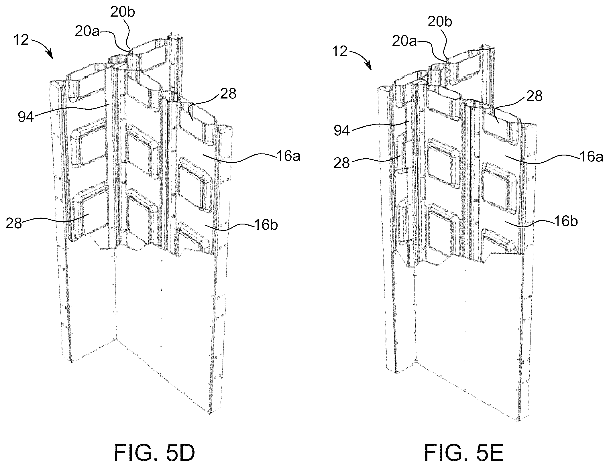 Patent US12338626 Figure 7 – Modular wall panel with integrated channels
