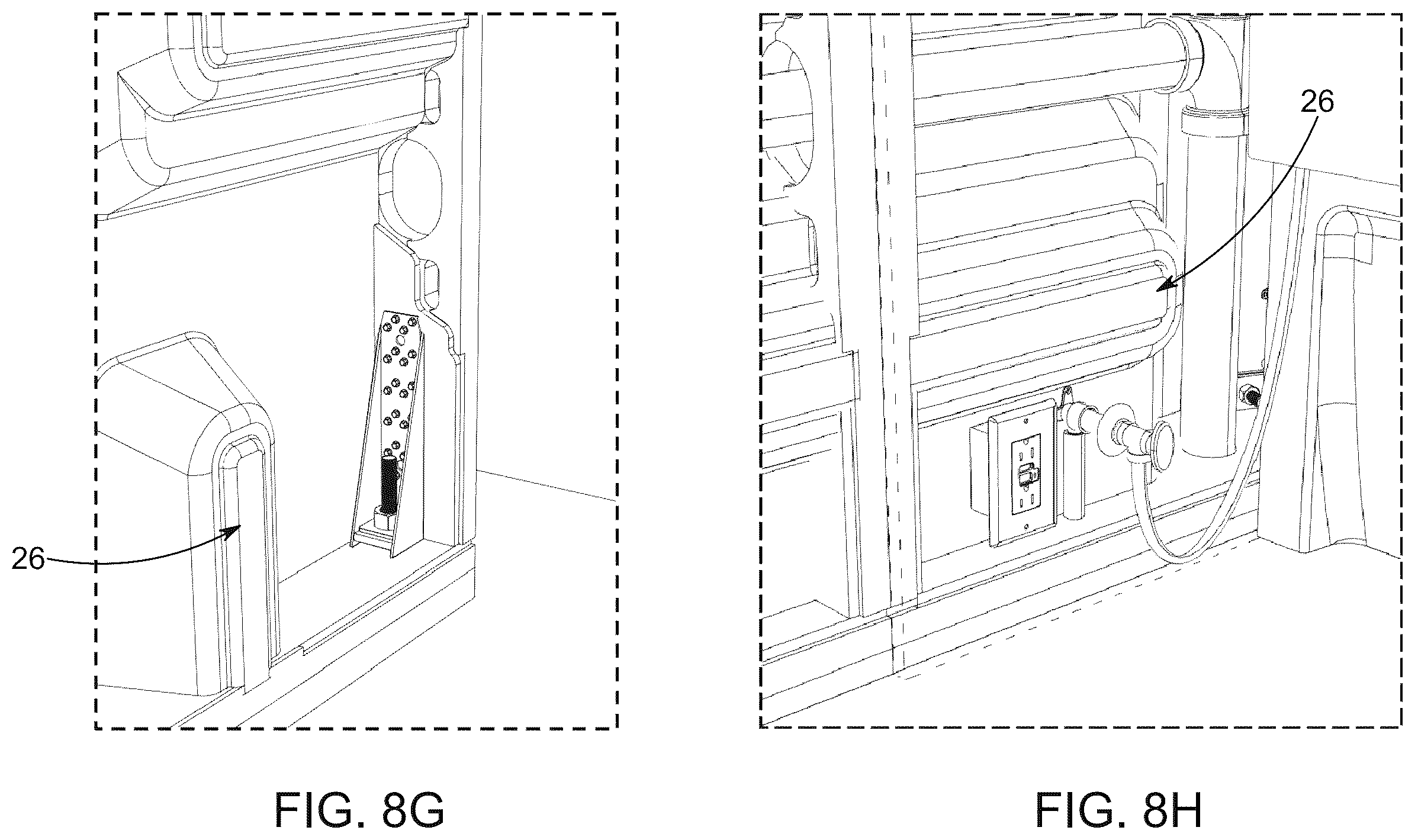 Patent US12338626 Figure 13 – Modular wall panel with integrated channels