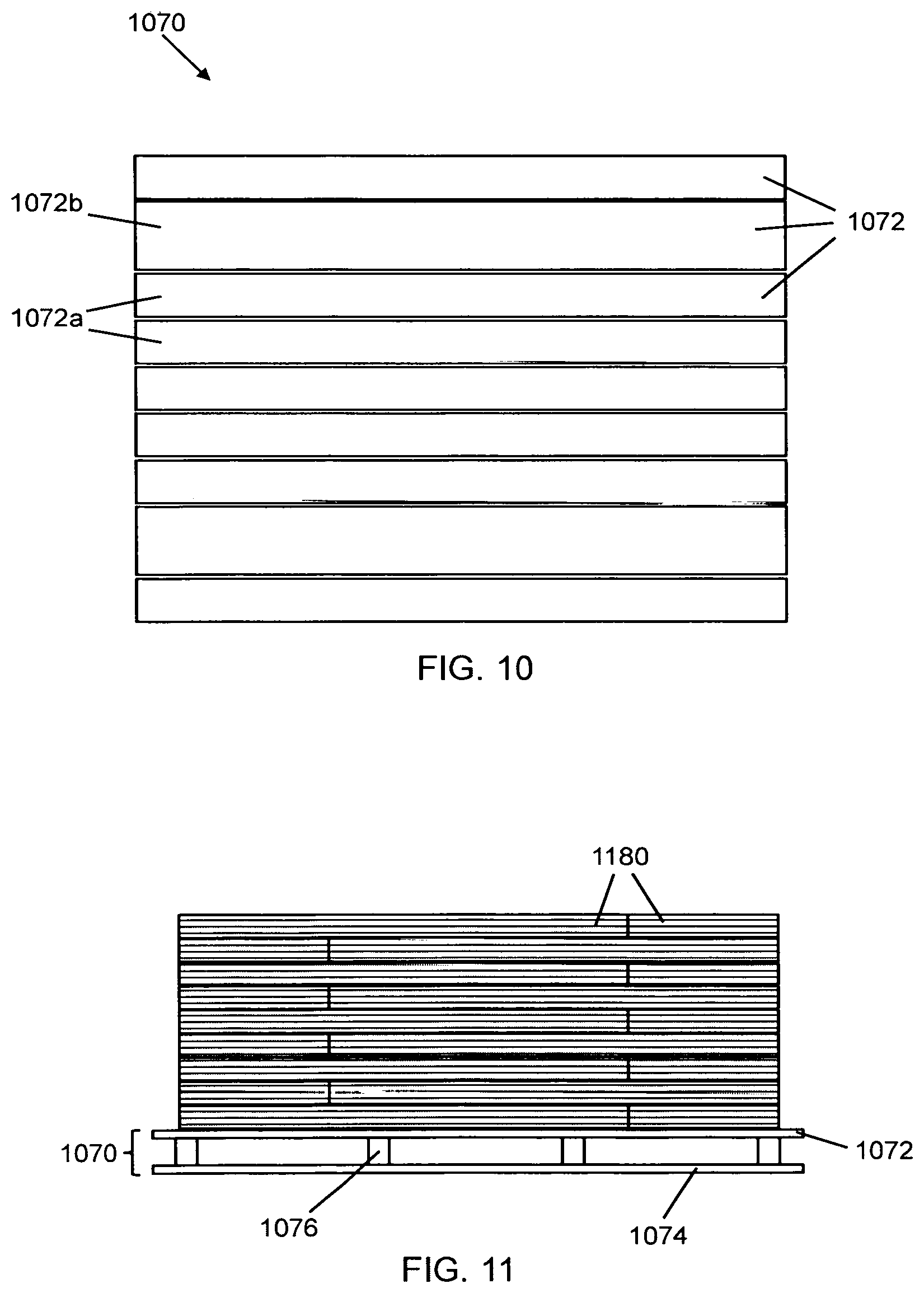 Patent US12338627 Figure 8 – Roofing shingles and palleted pluralities thereof