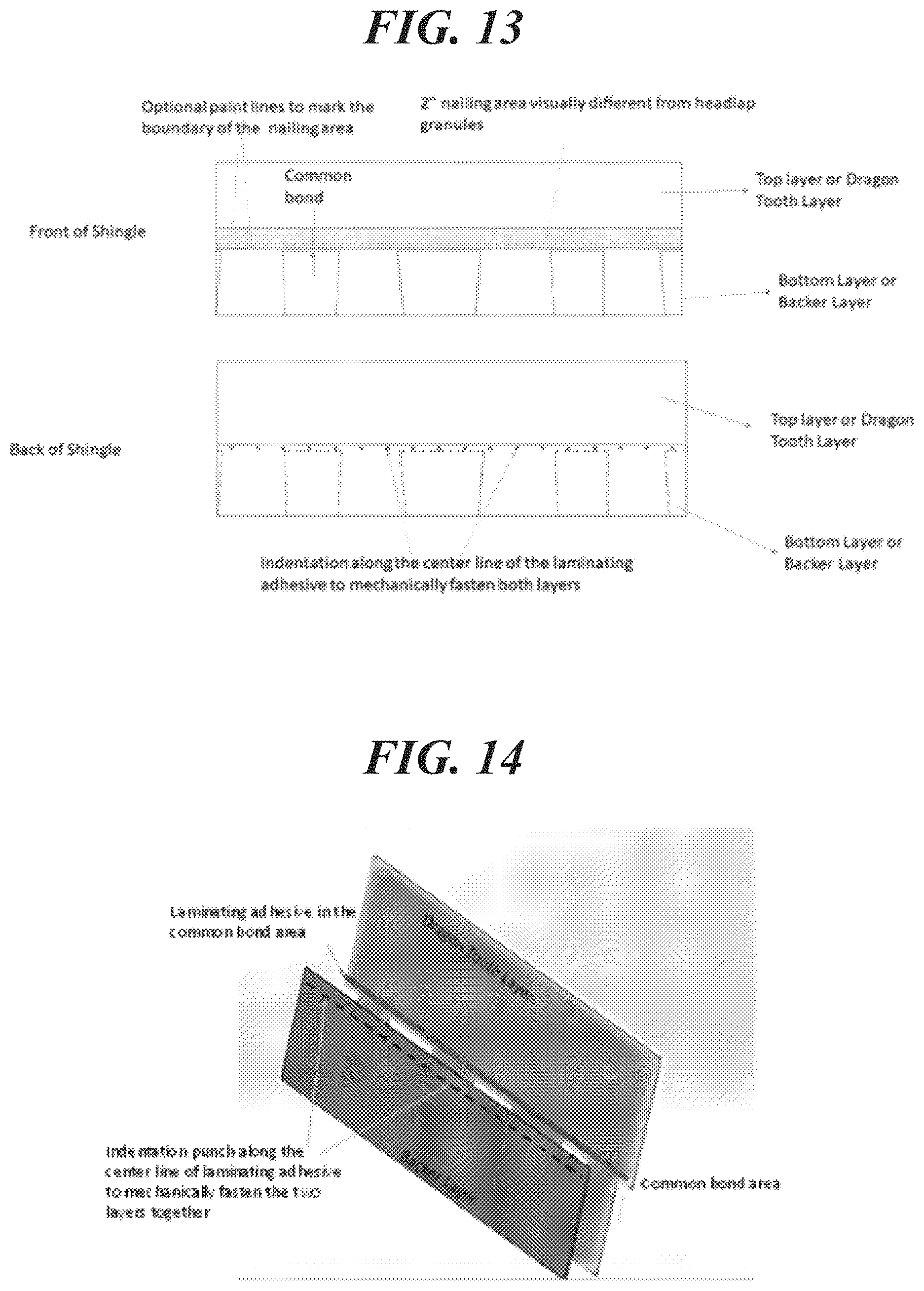 Patent US12338628 Figure 7 – Roofing system and associated roofing shingle