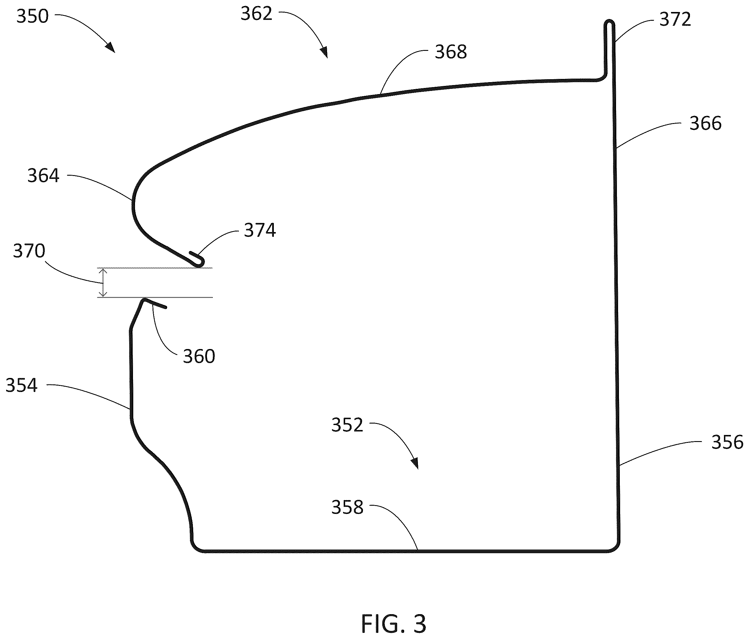 Patent US12338630 Figure 3 – Covered rain gutter system