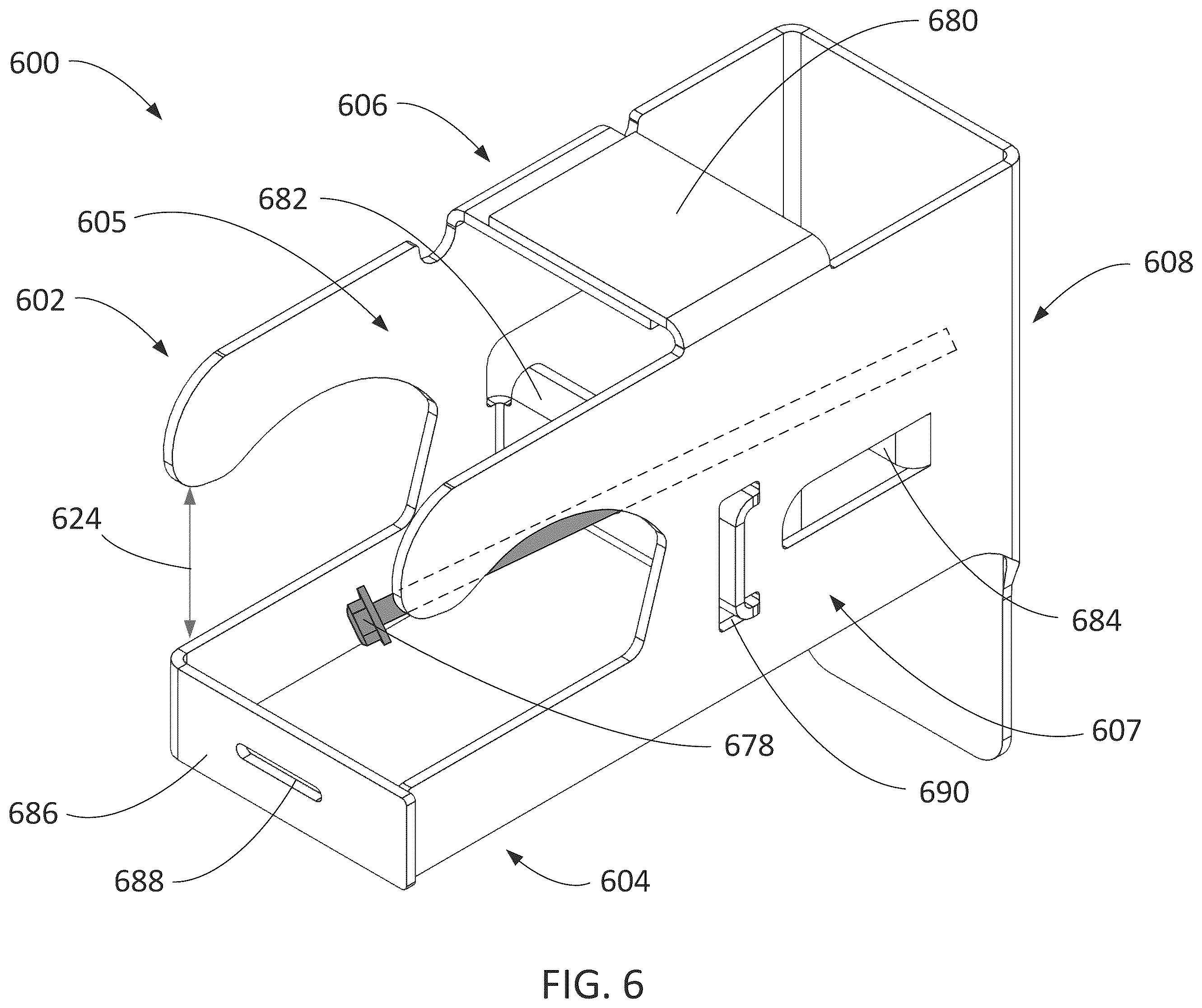 Patent US12338630 Figure 6 – Covered rain gutter system