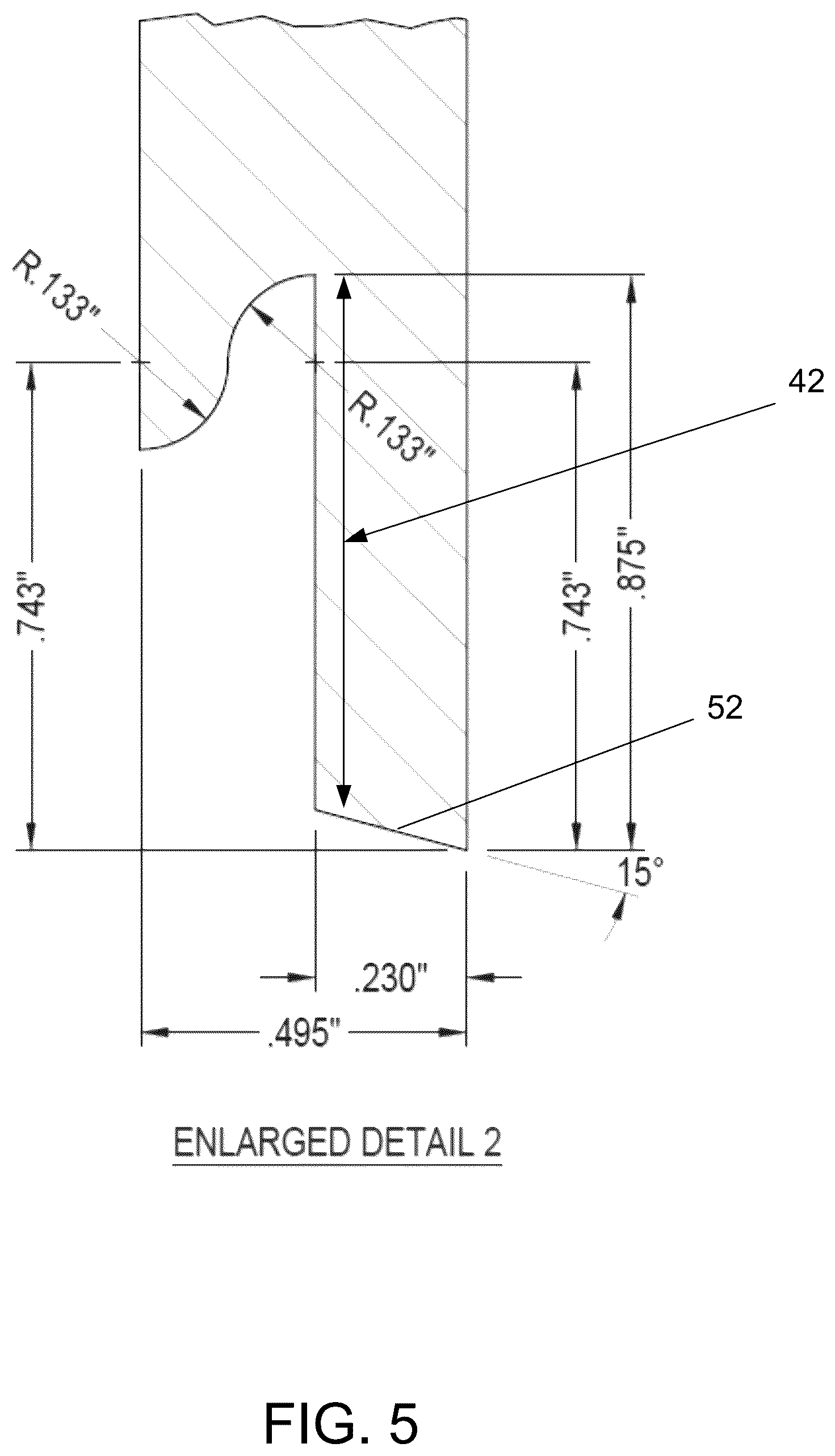 Patent US12338636 Figure 5 – Nickel-gap flat siding product with locking joint