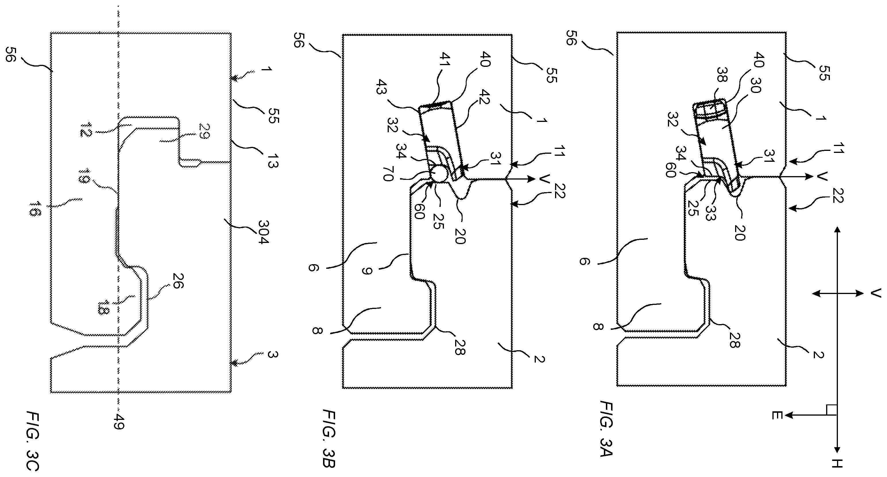 Patent US12338637 Figure 3 – Unlocking system for panels