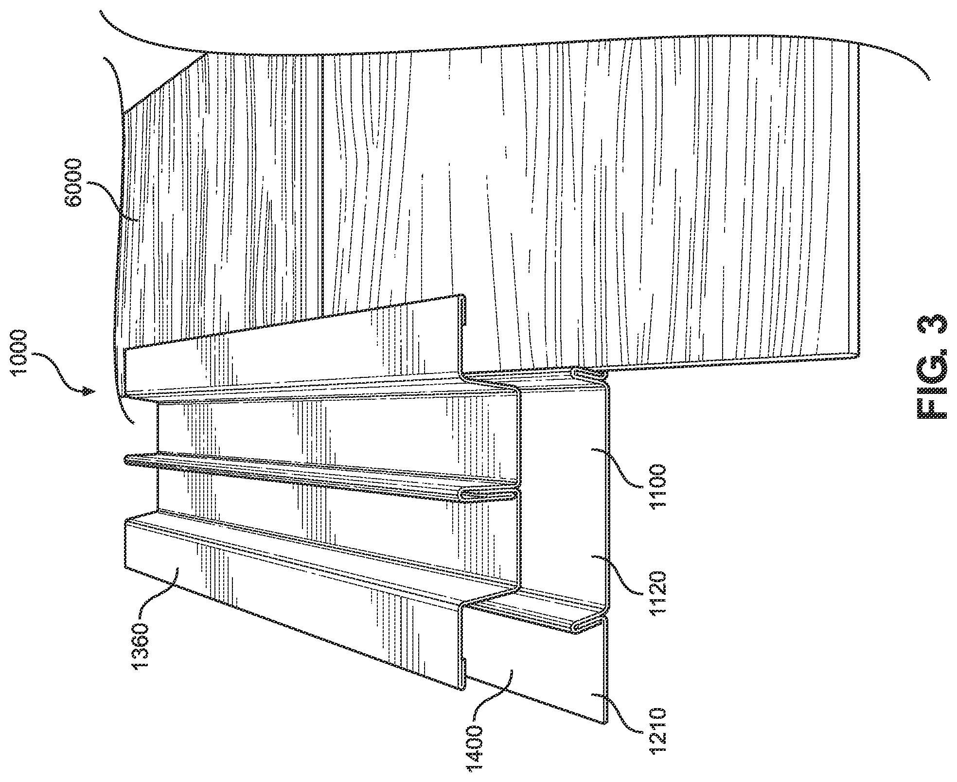 Patent US12338639 Figure 3 – Modular trim assembly