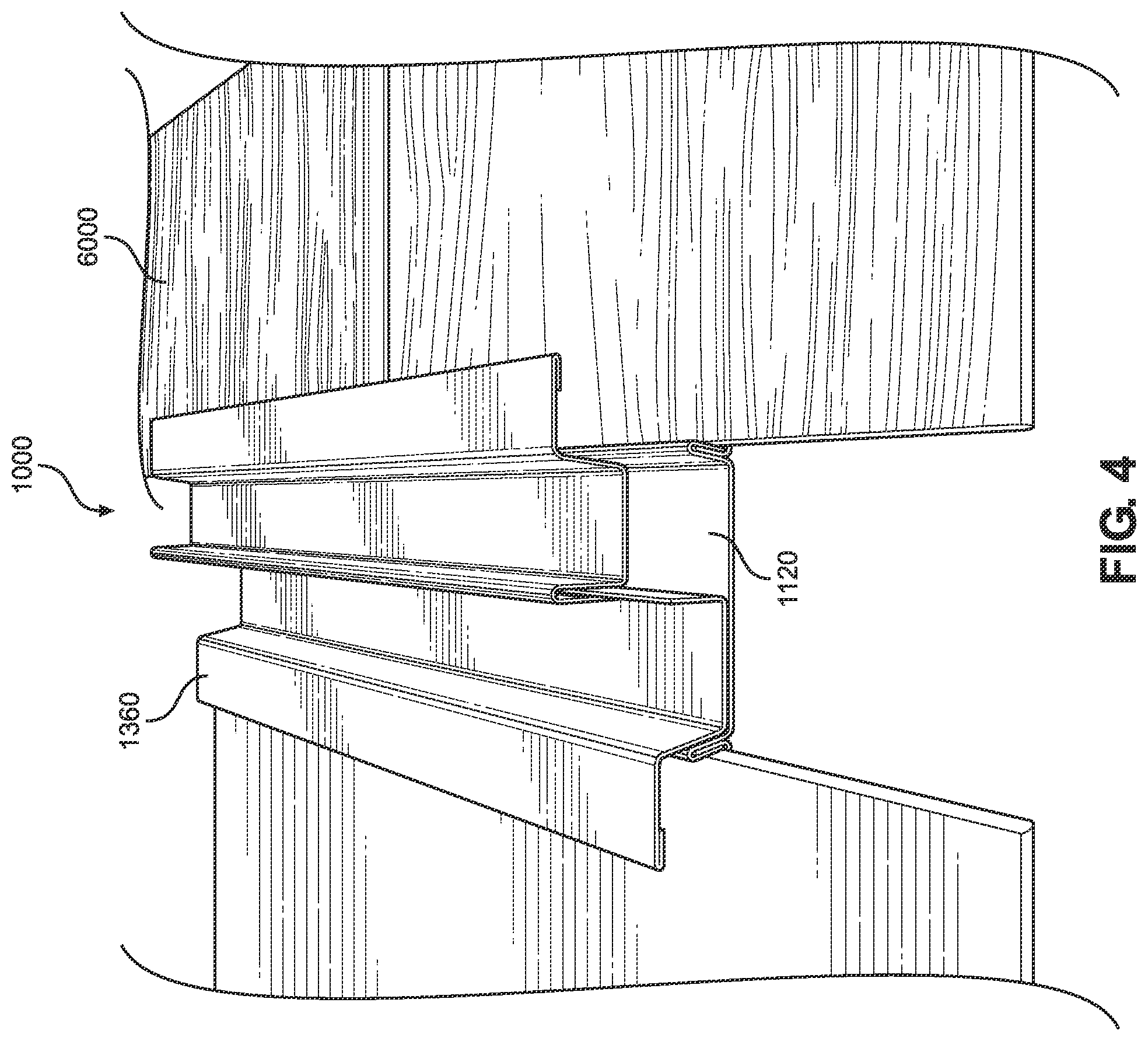 Patent US12338639 Figure 4 – Modular trim assembly