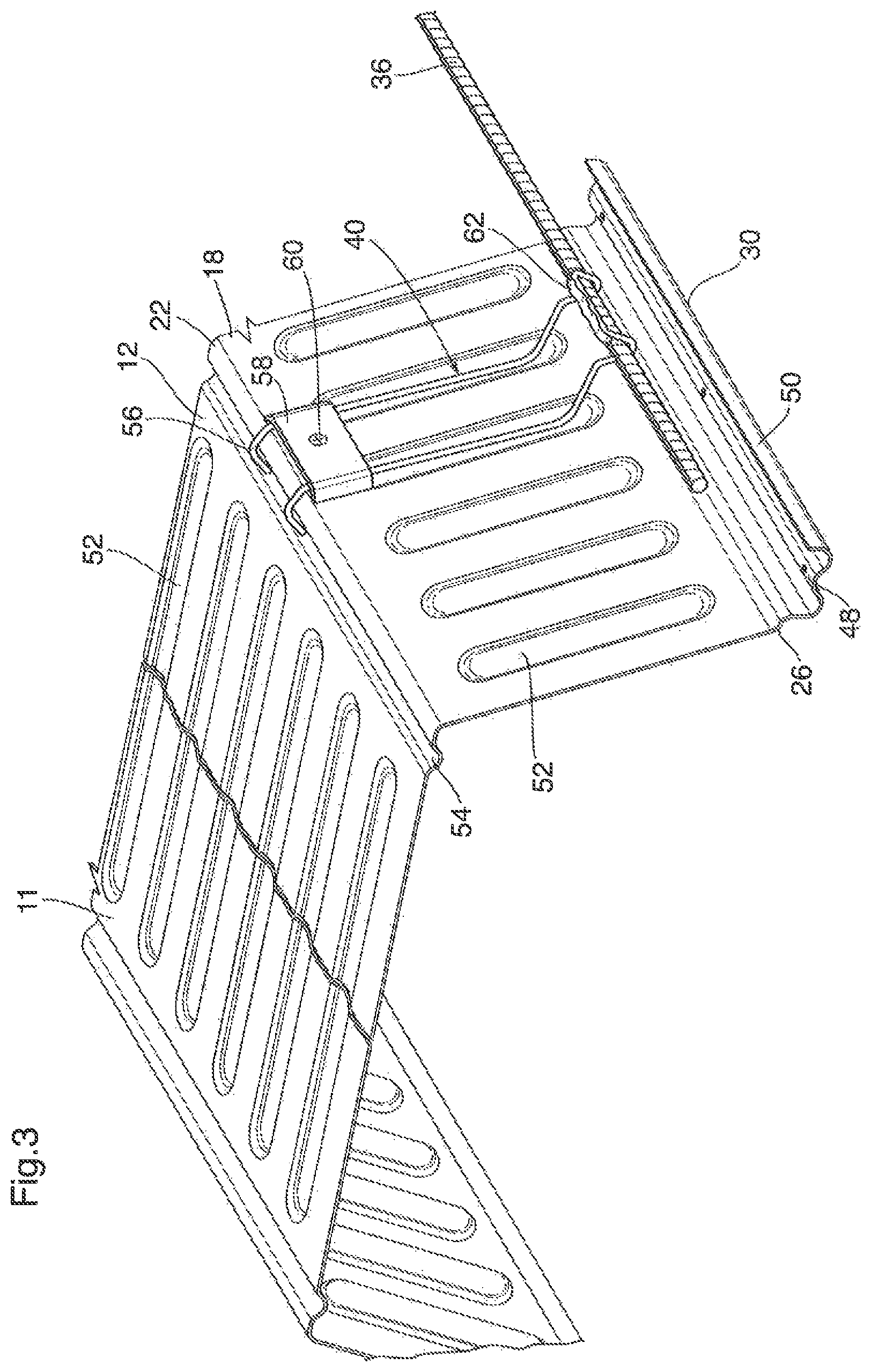 Patent US12338640 Figure 3 – Floor panel system