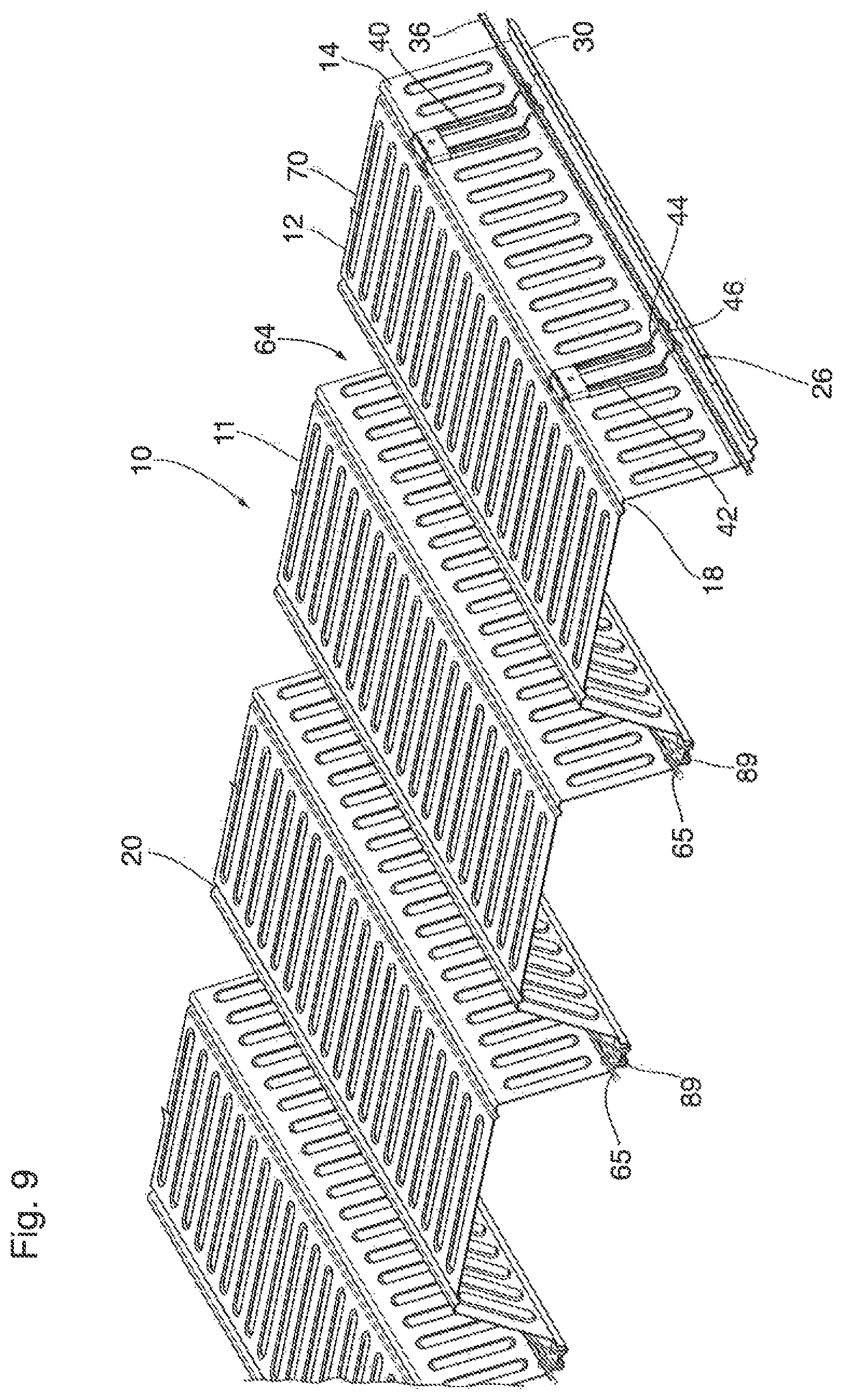 Patent US12338640 Figure 8 – Floor panel system