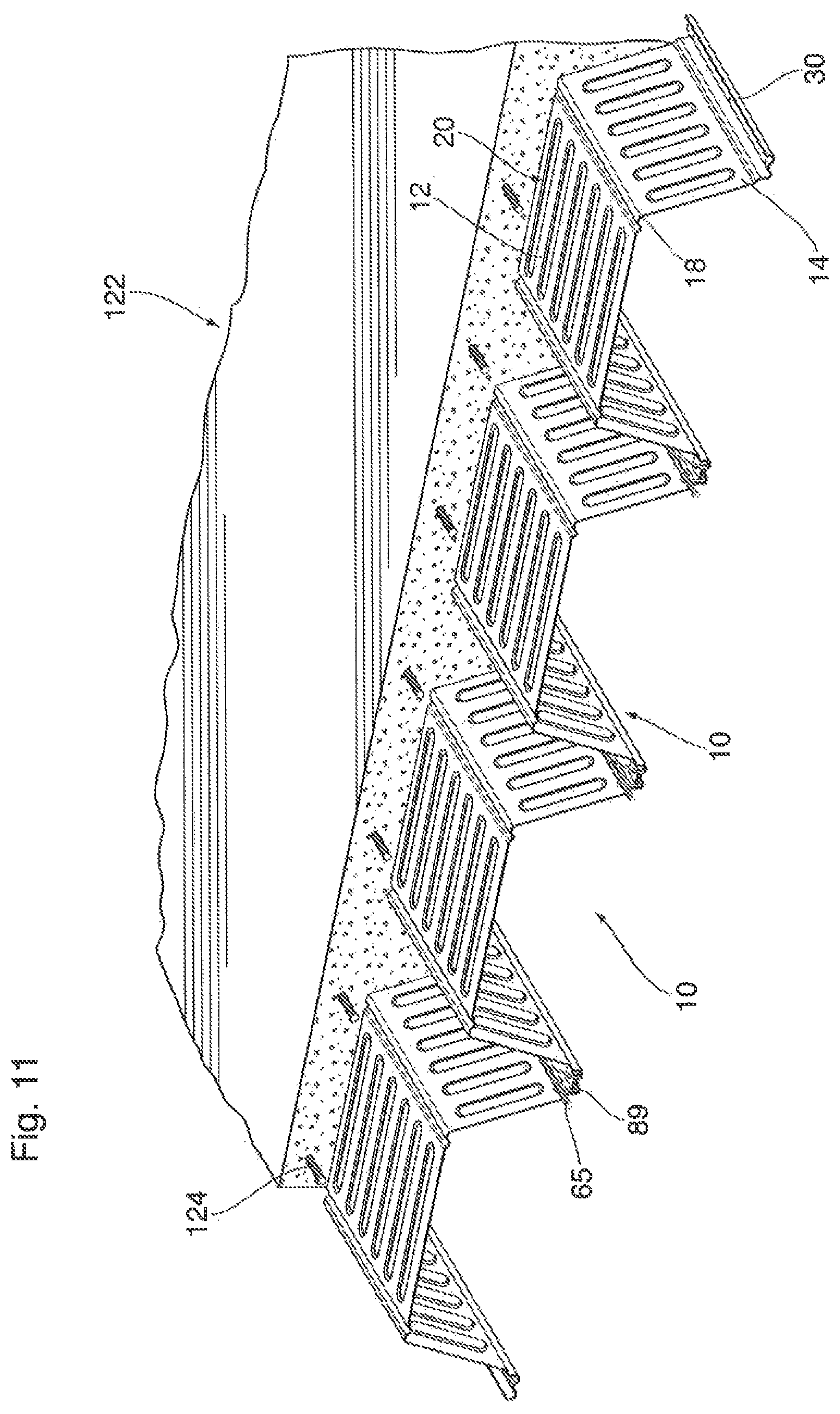 Patent US12338640 Figure 10 – Floor panel system