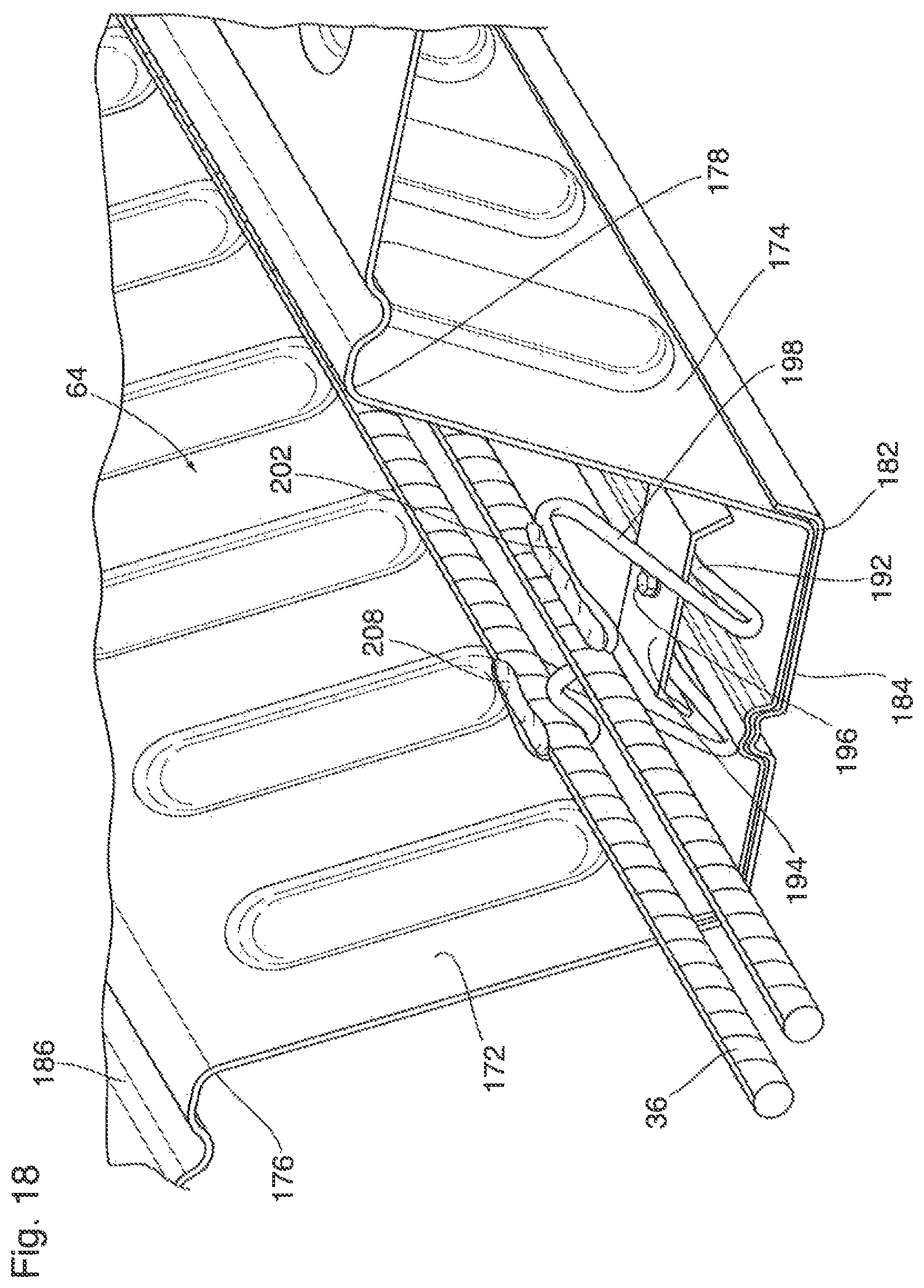 Patent US12338640 Figure 17 – Floor panel system