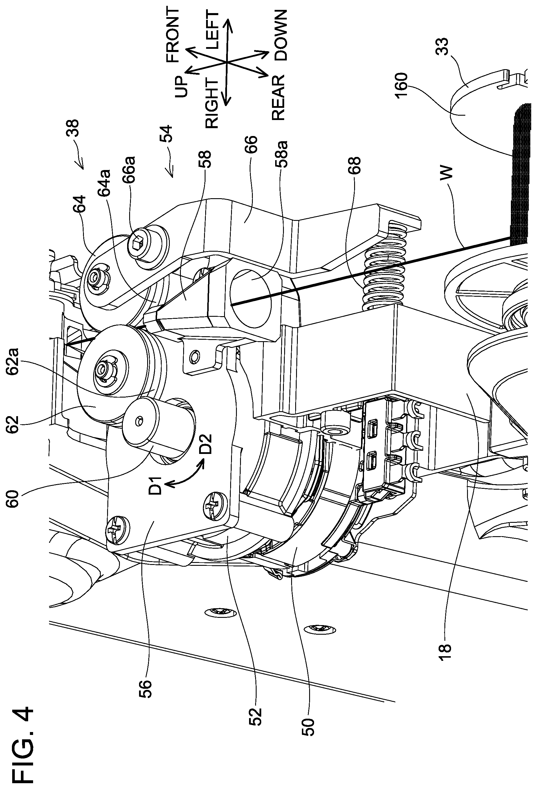 Patent US12338641 Figure 4 – Rebar tying tool