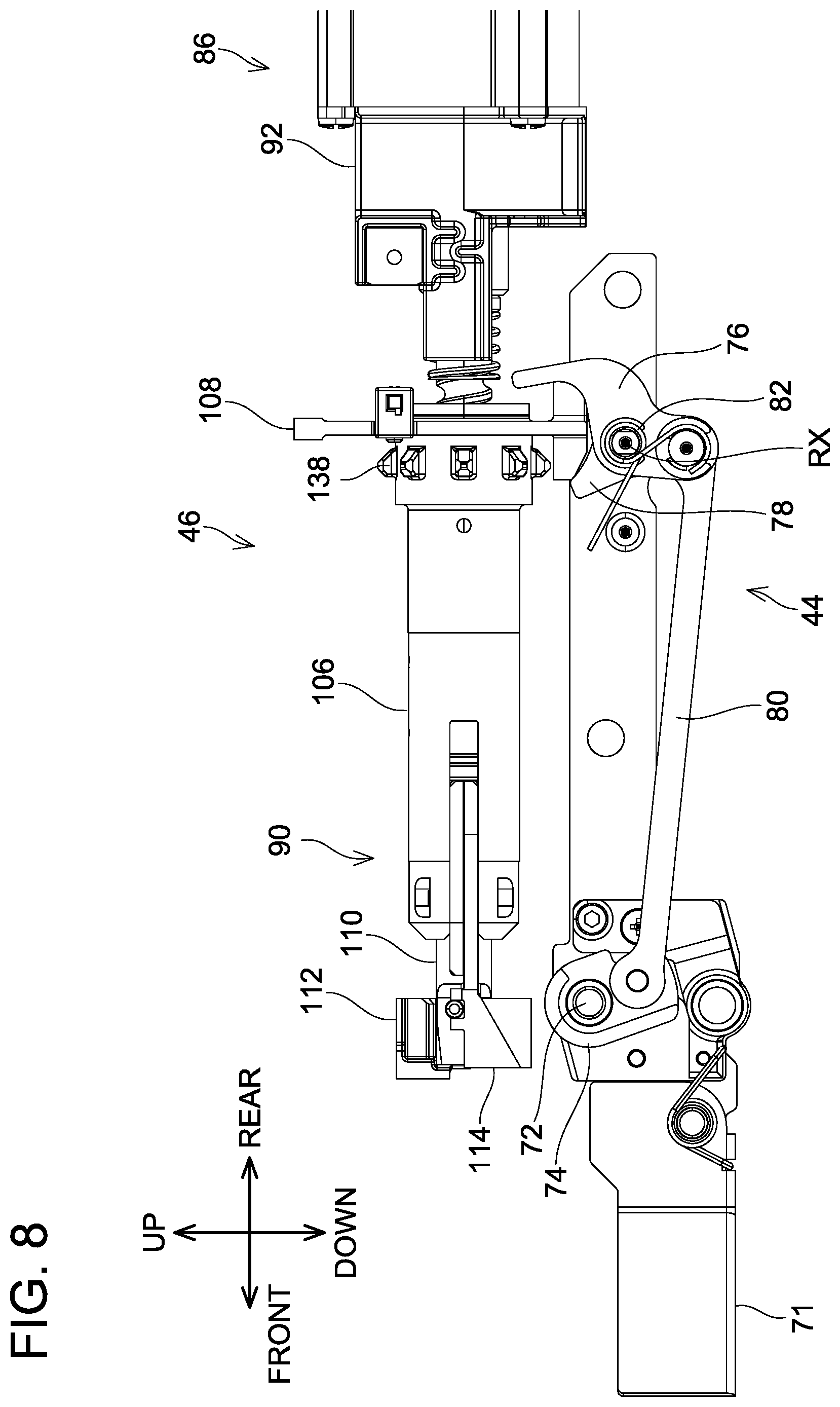 Patent US12338641 Figure 8 – Rebar tying tool