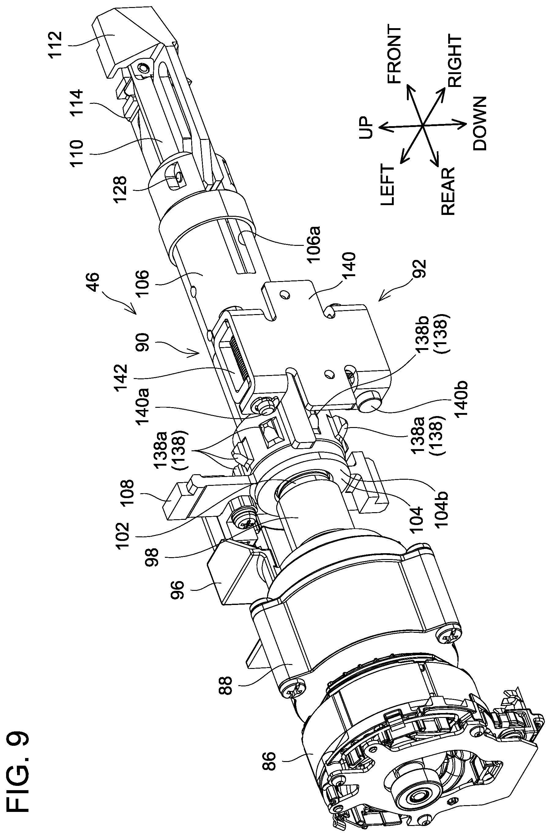 Patent US12338641 Figure 9 – Rebar tying tool