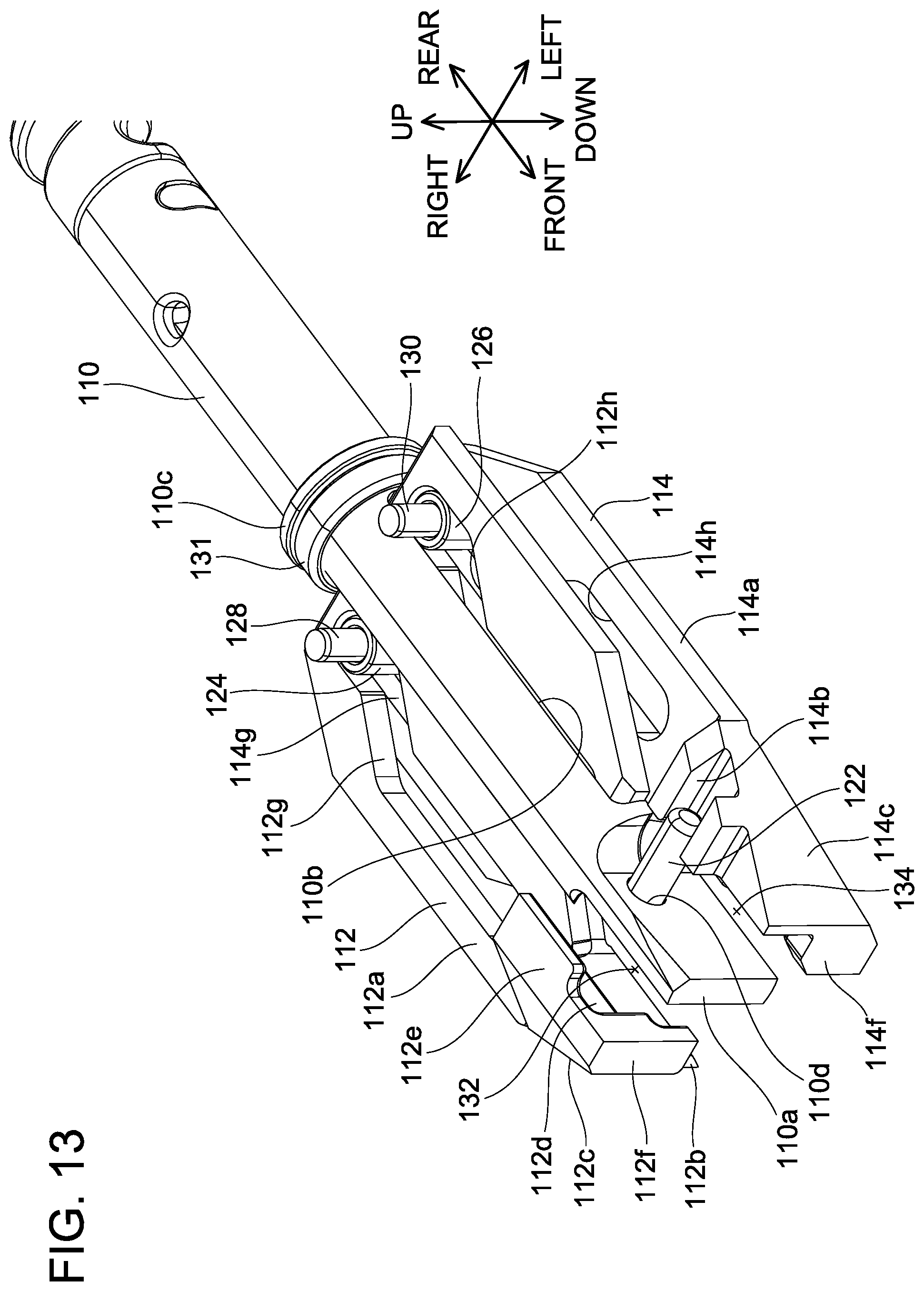 Patent US12338641 Figure 13 – Rebar tying tool