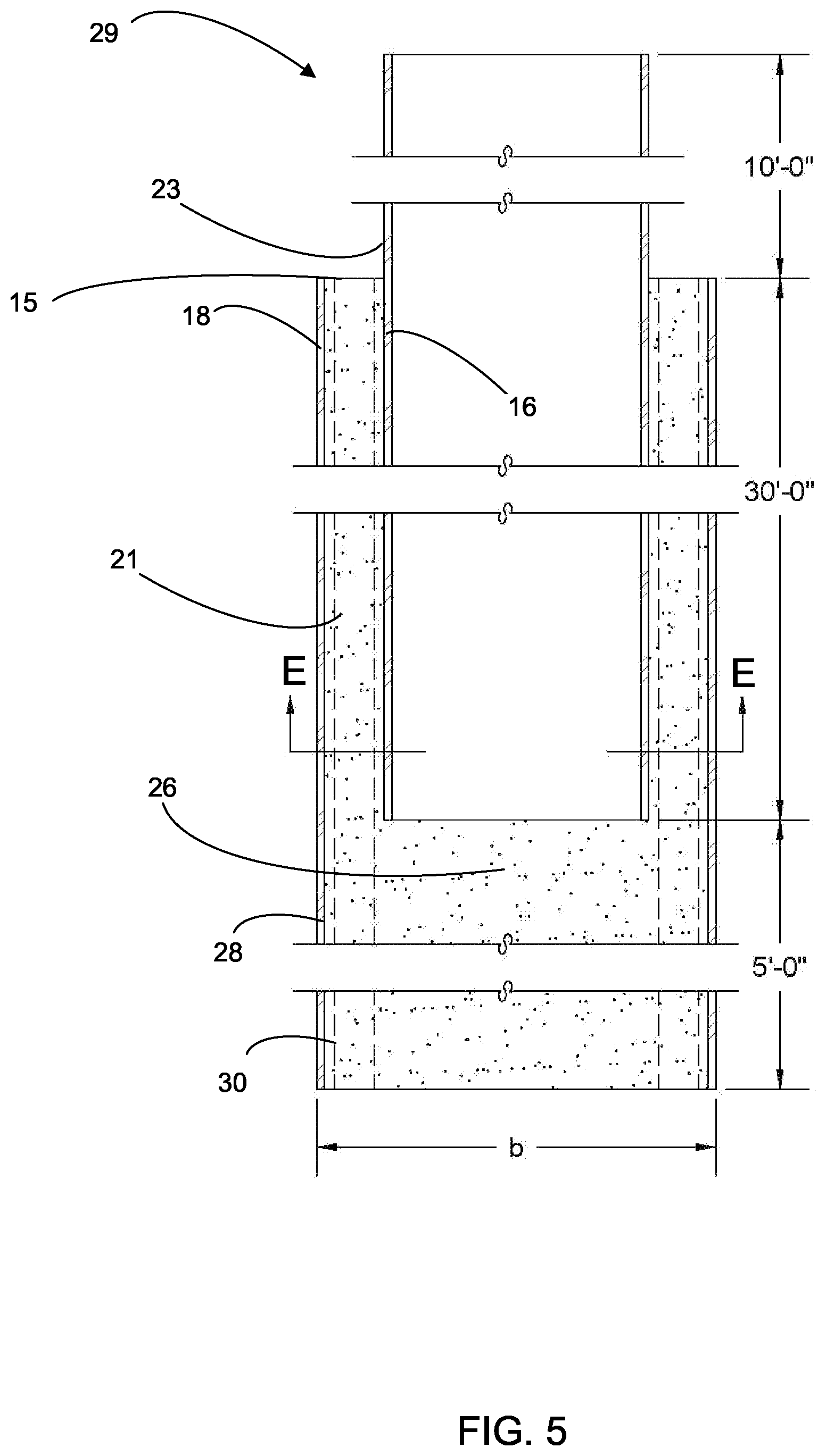 Patent US12338645 Figure 5 – Pole assembly