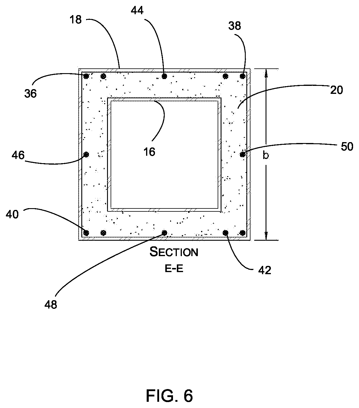 Patent US12338645 Figure 6 – Pole assembly