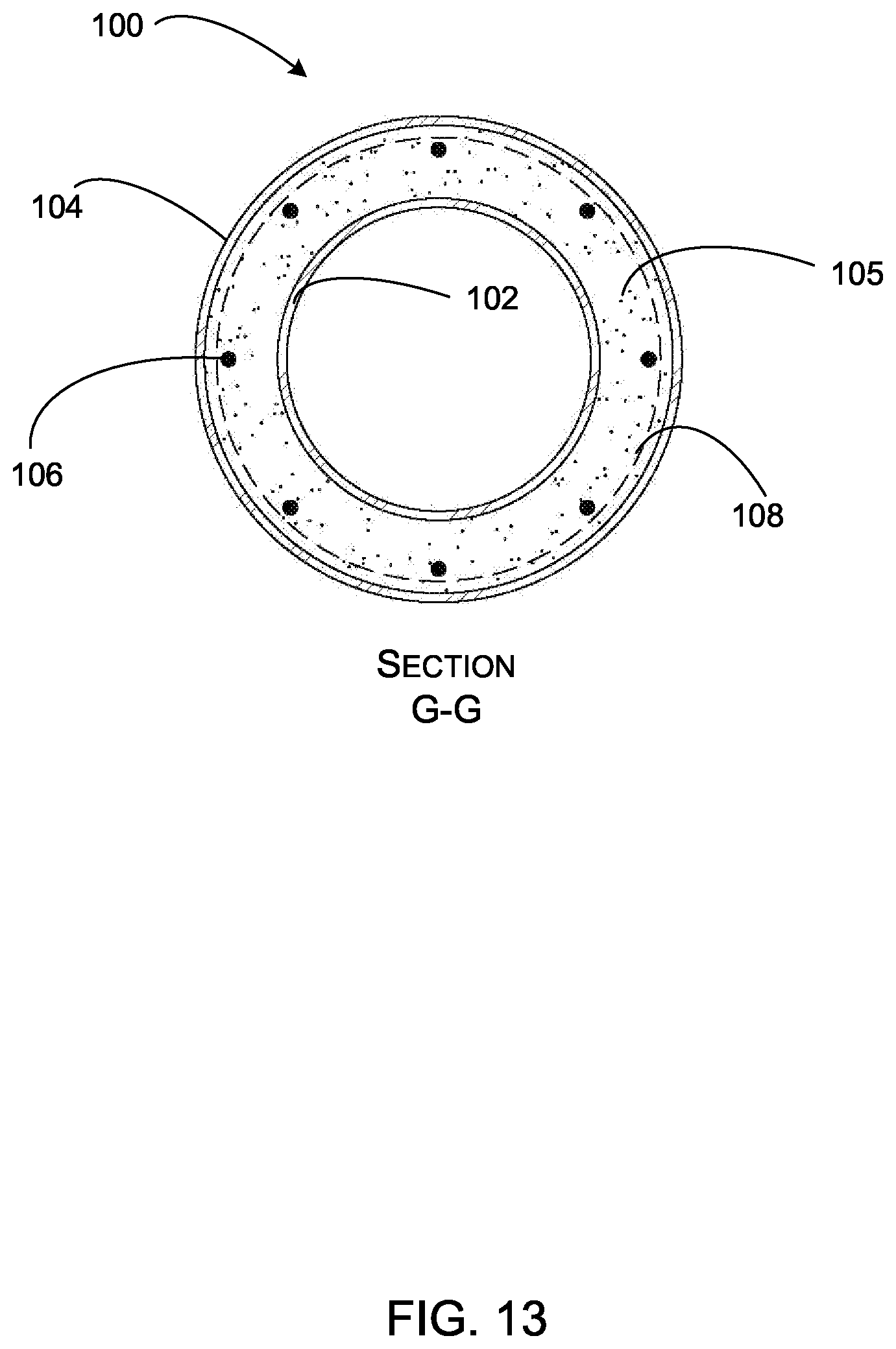 Patent US12338645 Figure 13 – Pole assembly
