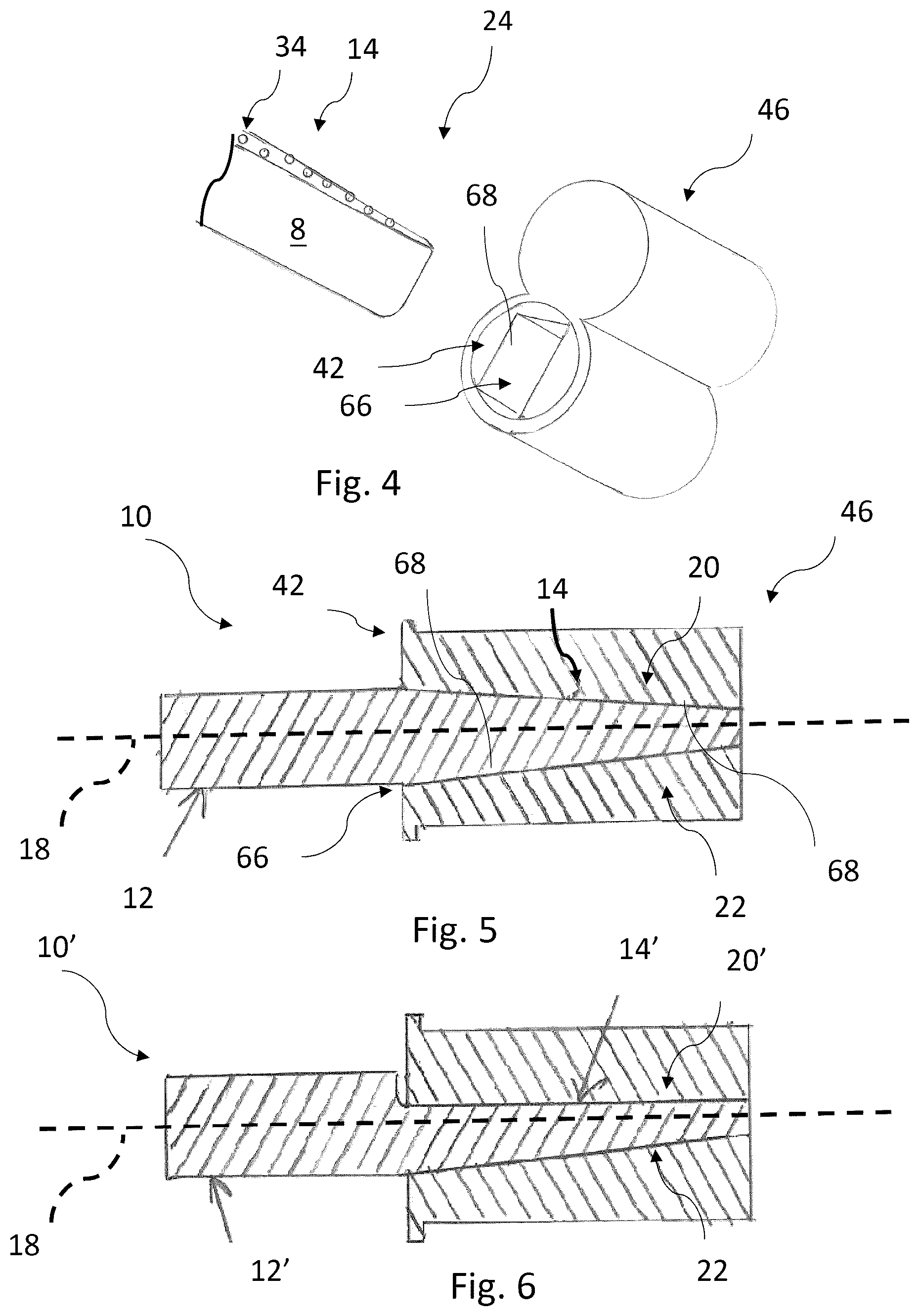 Patent US12338653 Figure 2 – Lock cores and keys