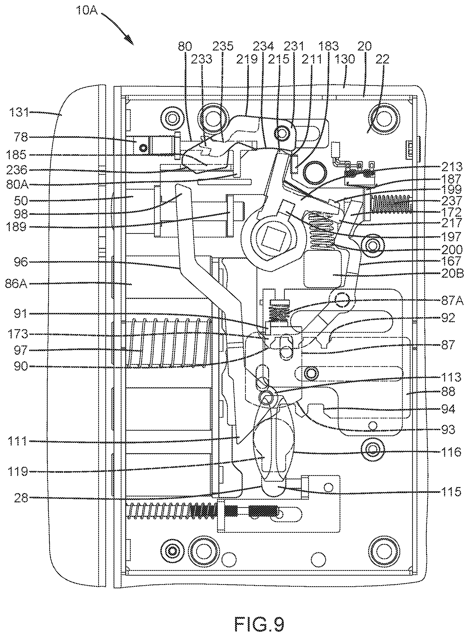 Patent US12338656 Figure 9 – Heavy duty lock case