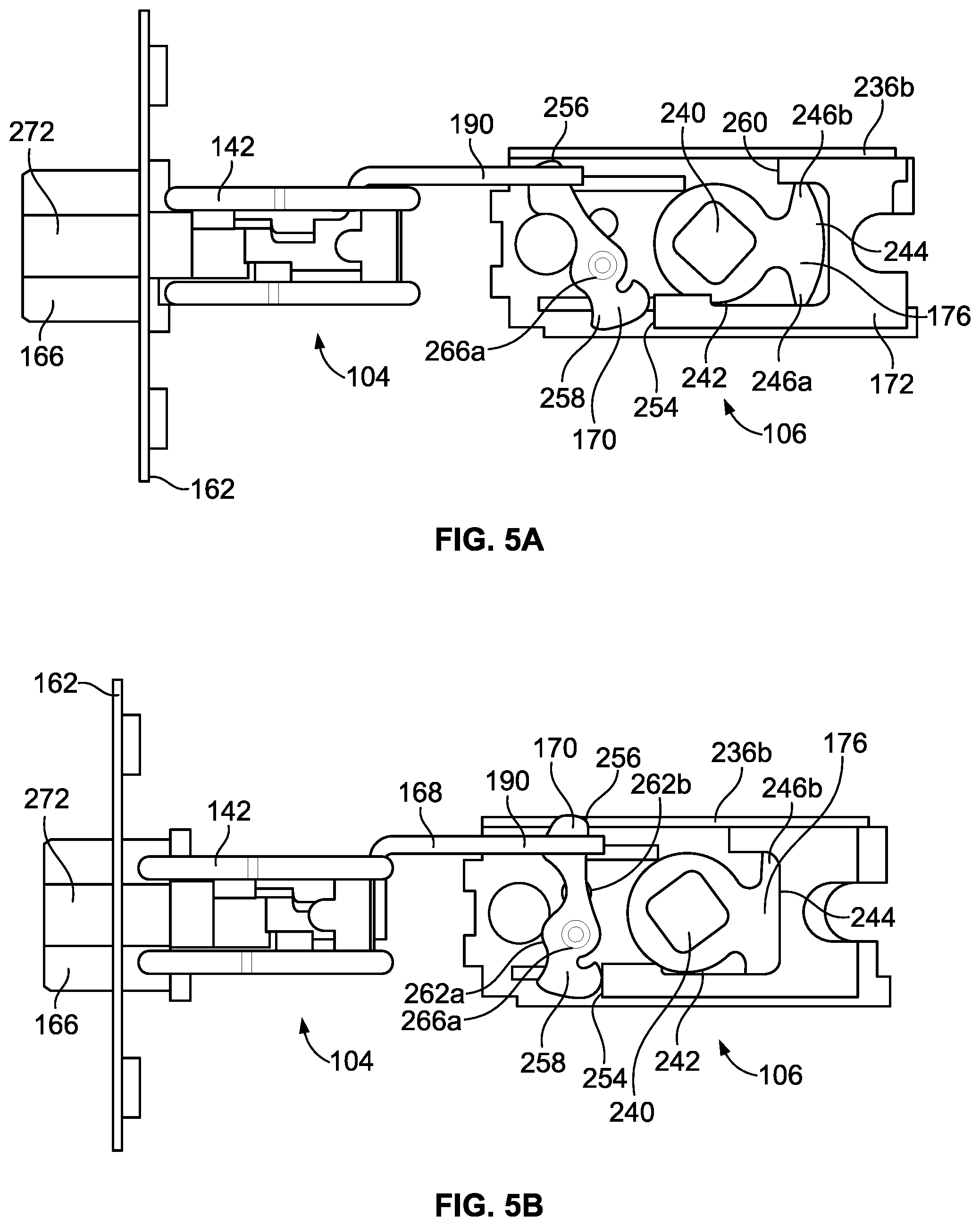 Patent US12338657 Figure 9 – Door latch