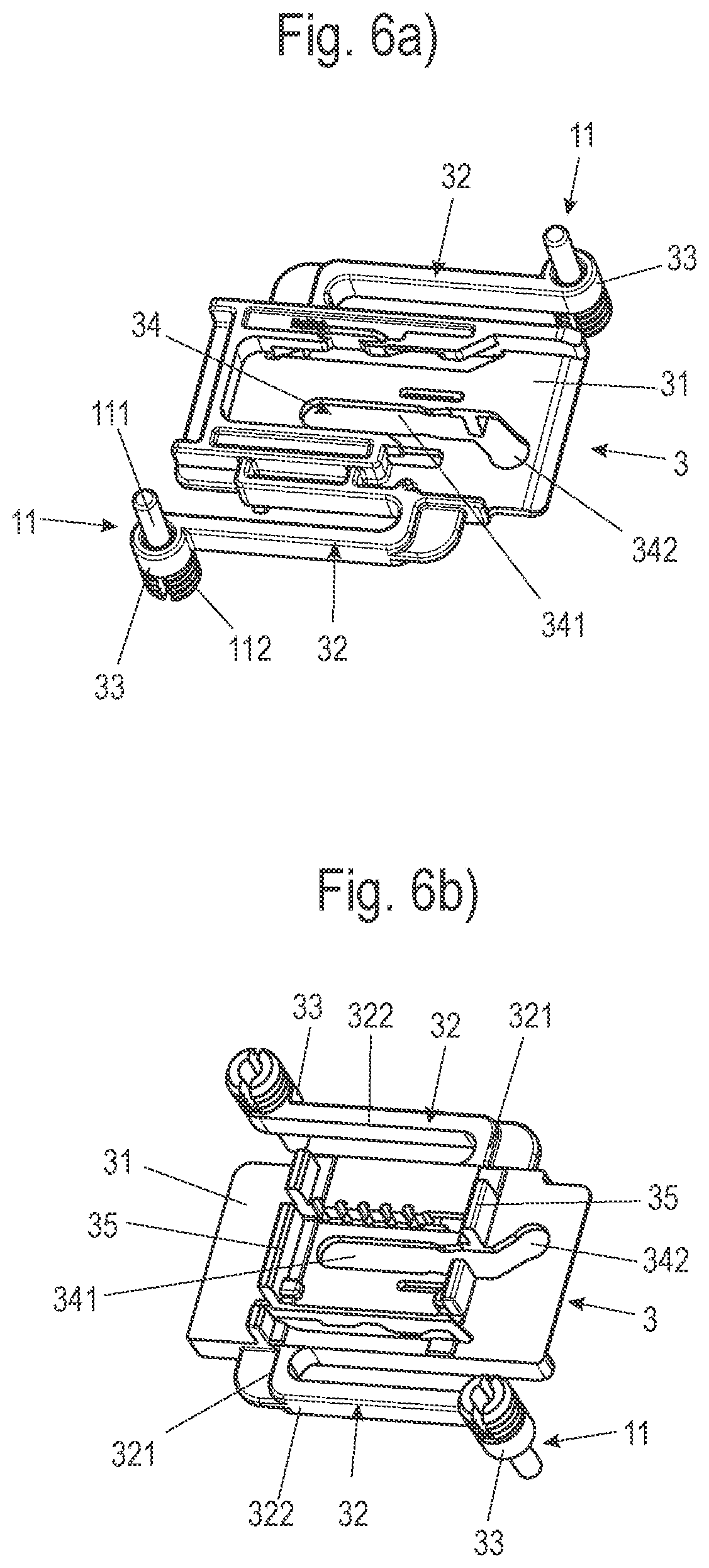 Patent US12338658 Figure 6 – Coupling element, locking system and furniture