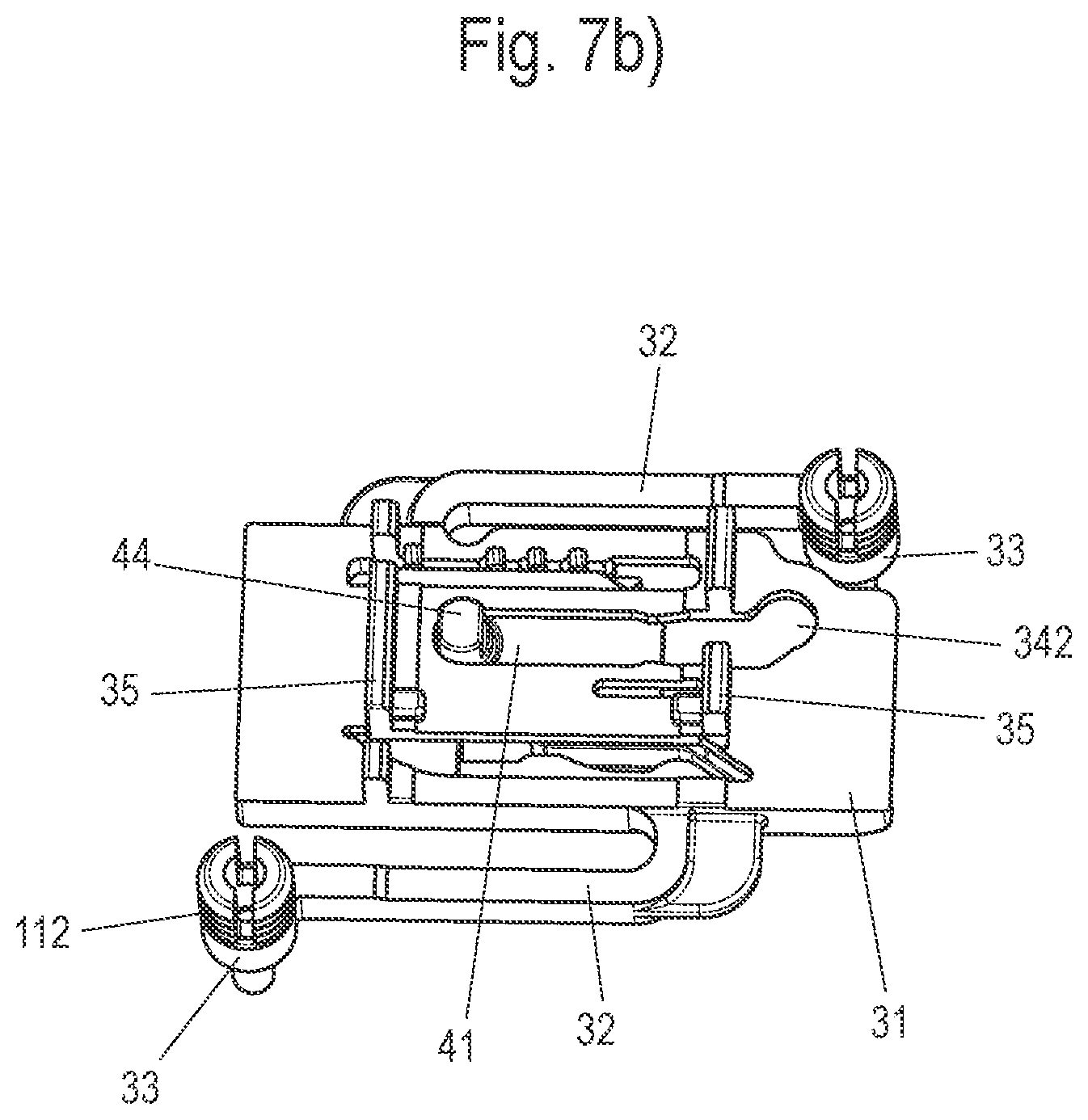 Patent US12338658 Figure 8 – Coupling element, locking system and furniture