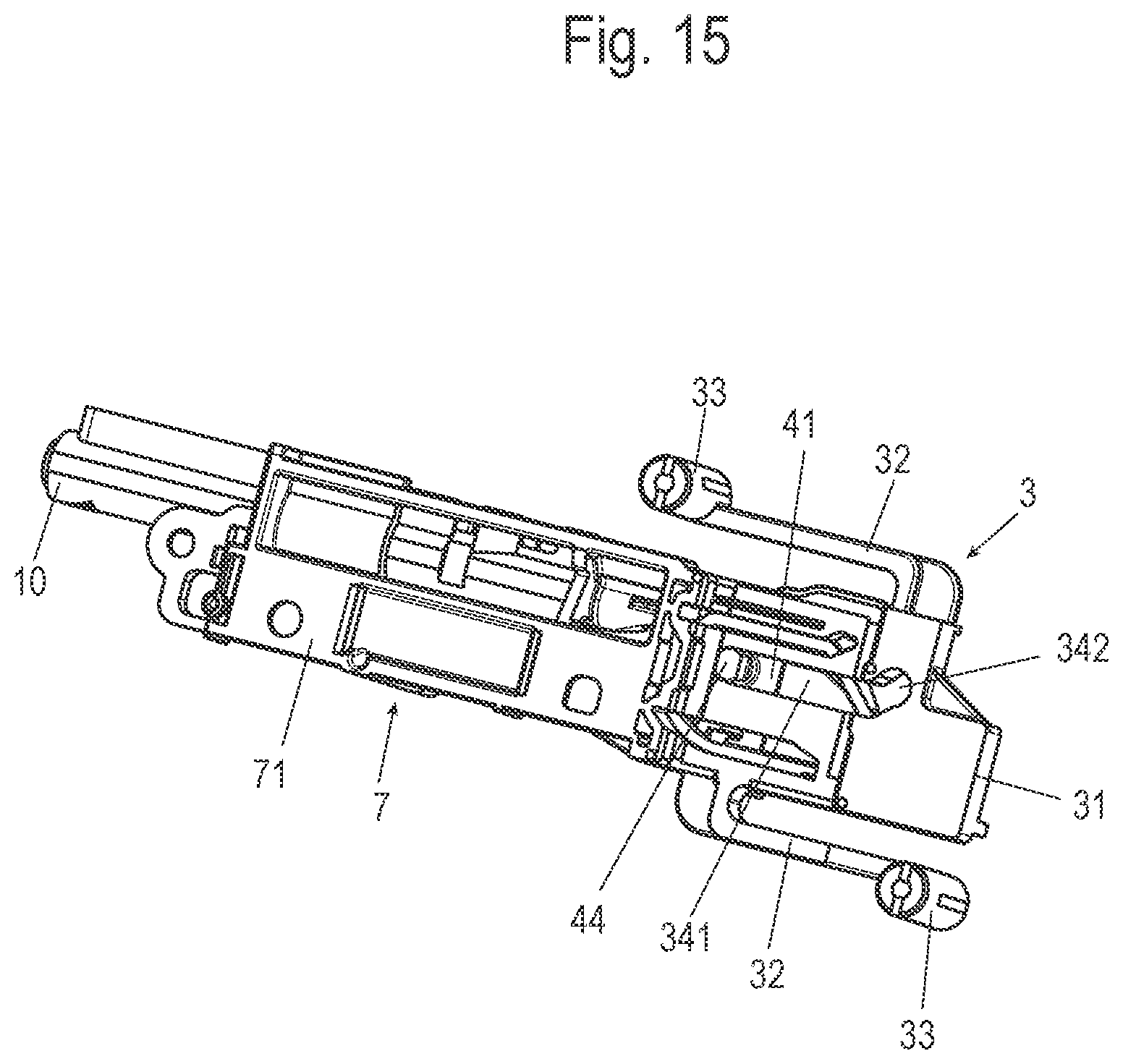 Patent US12338658 Figure 16 – Coupling element, locking system and furniture
