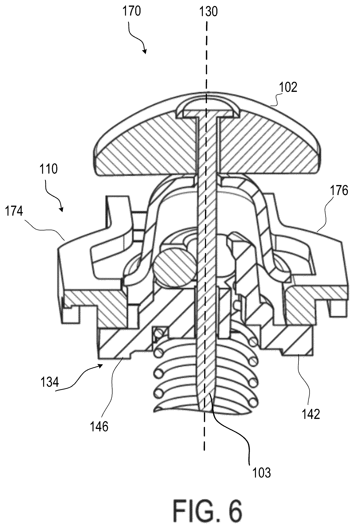 Patent US12338660 Figure 5 – Security tag with unlocking assembly