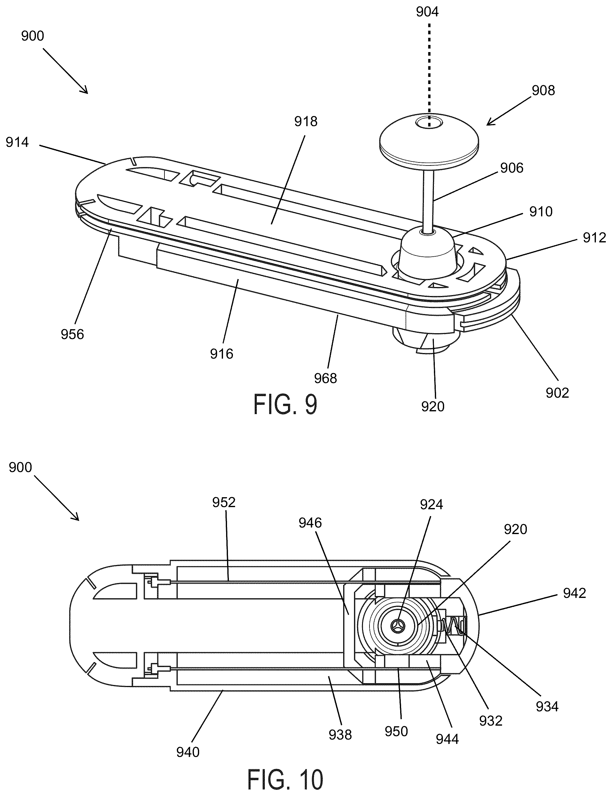 Patent US12338660 Figure 7 – Security tag with unlocking assembly