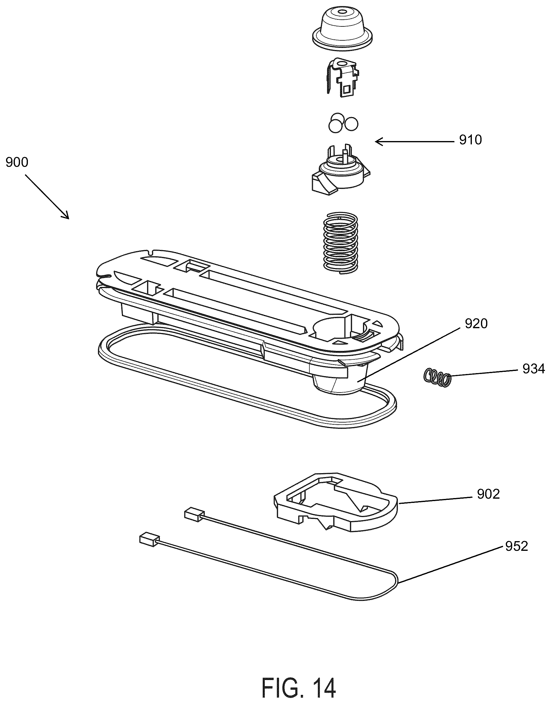 Patent US12338660 Figure 10 – Security tag with unlocking assembly