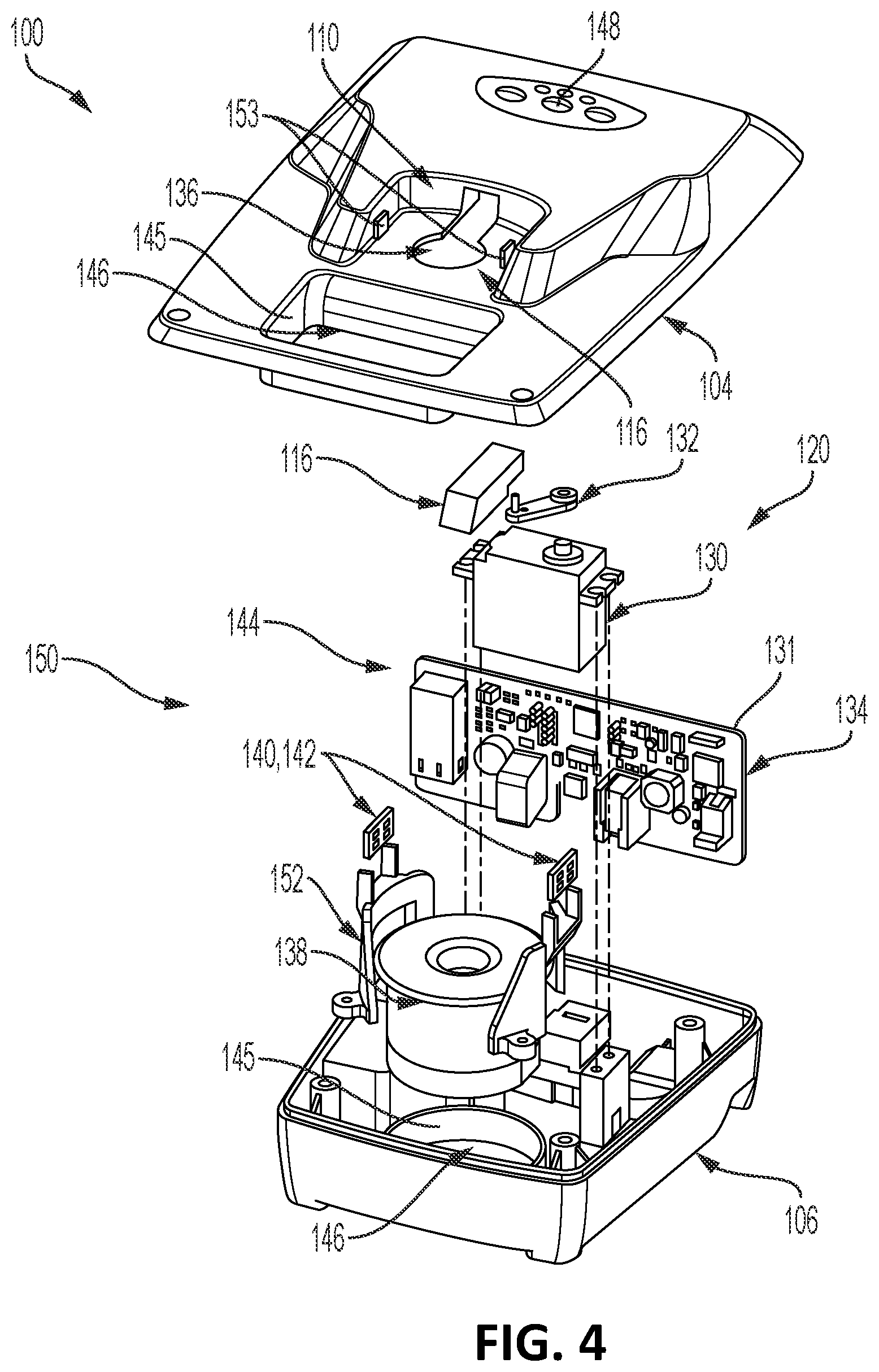 Patent US12338661 Figure 9 – Detaching a security tag from an article with a magnetic detacher having a movable blocker