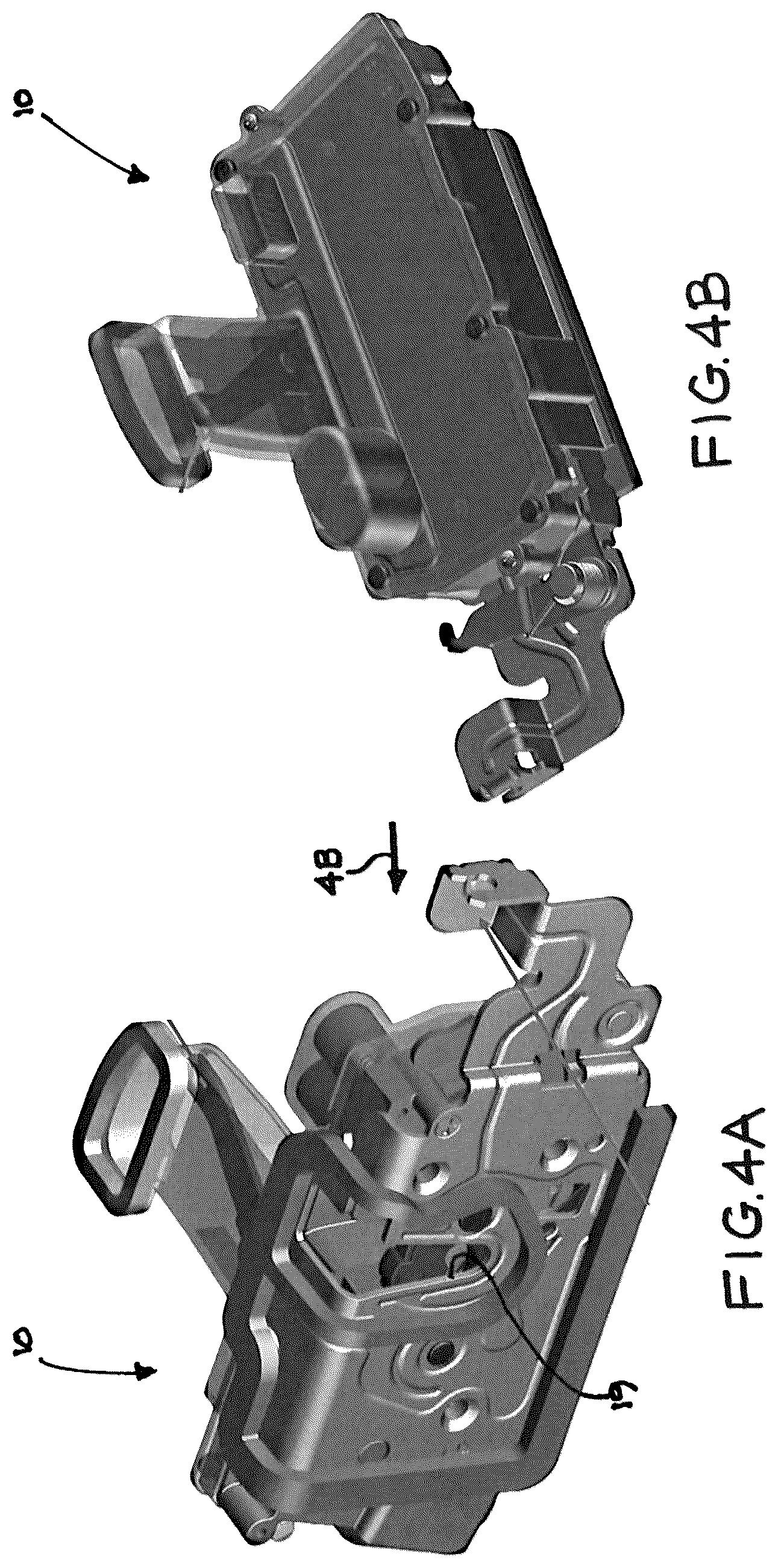 Patent US12338663 Figure 3 – Closure latch assembly with bi-directional power release mechanism