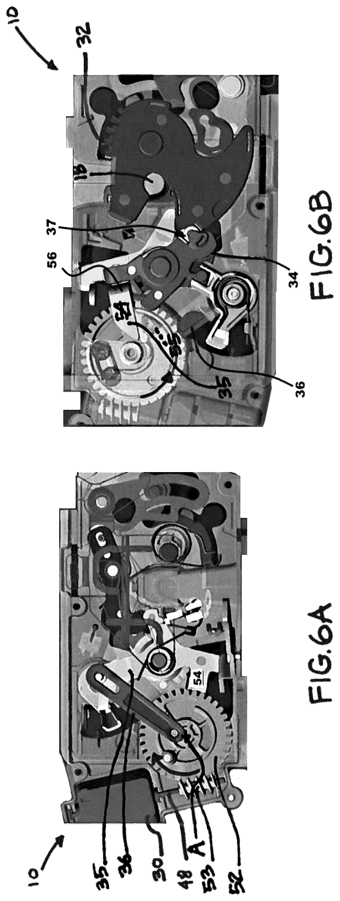Patent US12338663 Figure 5 – Closure latch assembly with bi-directional power release mechanism