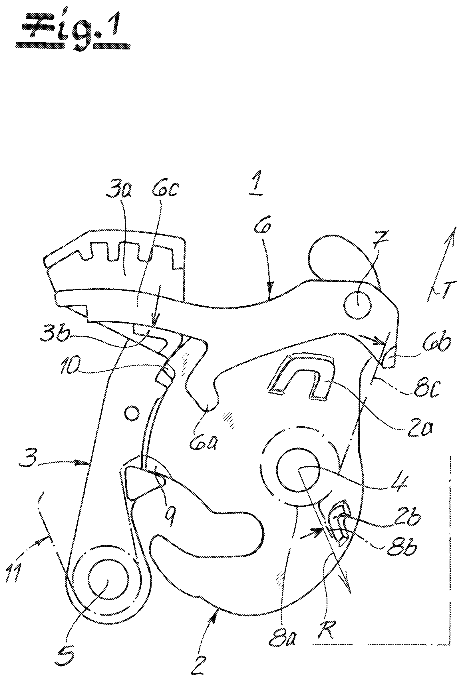 Patent US12338664 Figure 1 – Motor vehicle lock, in particular motor vehicle door lock