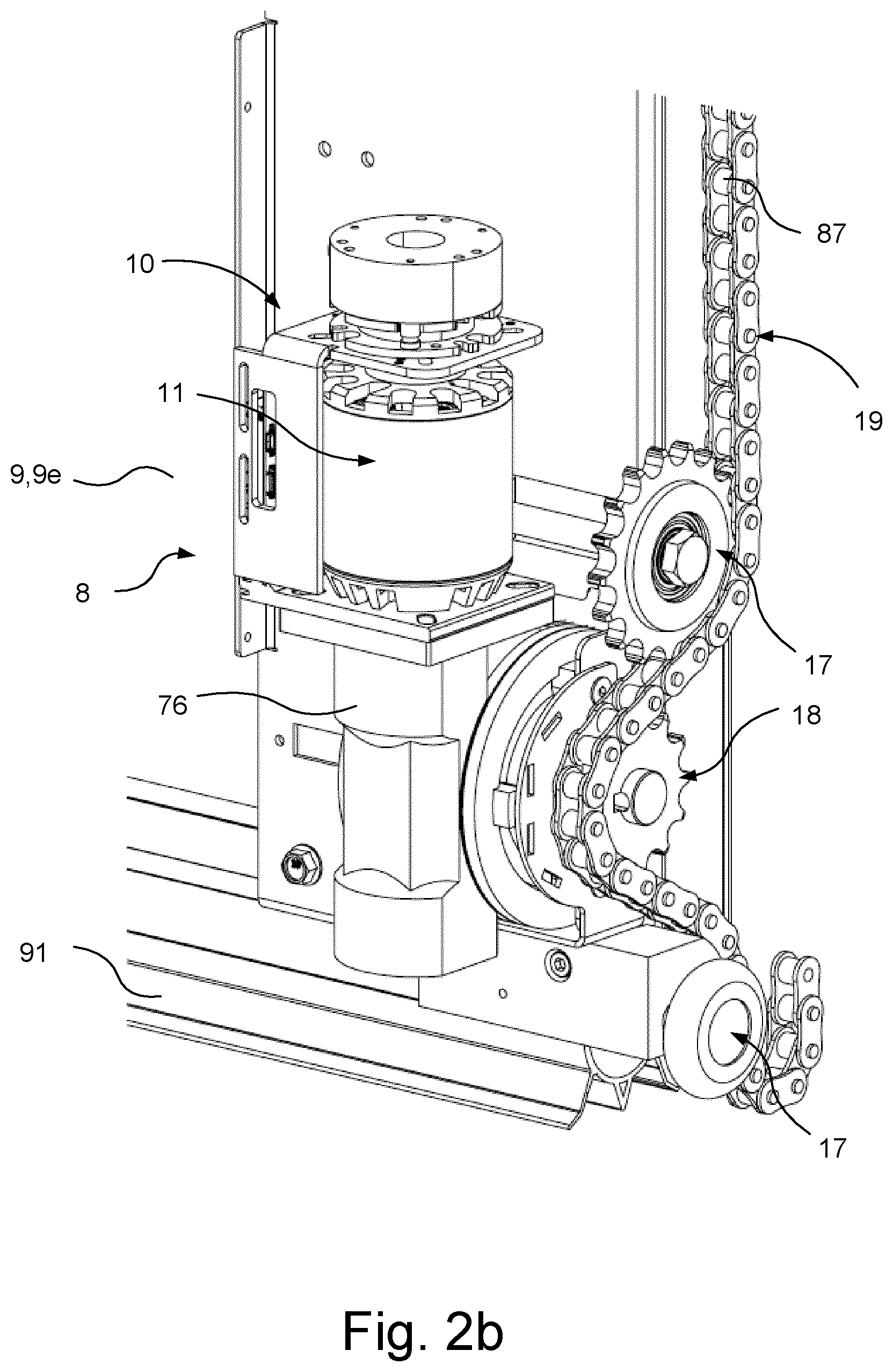Patent US12338670 Figure 3 – Overhead door operator system