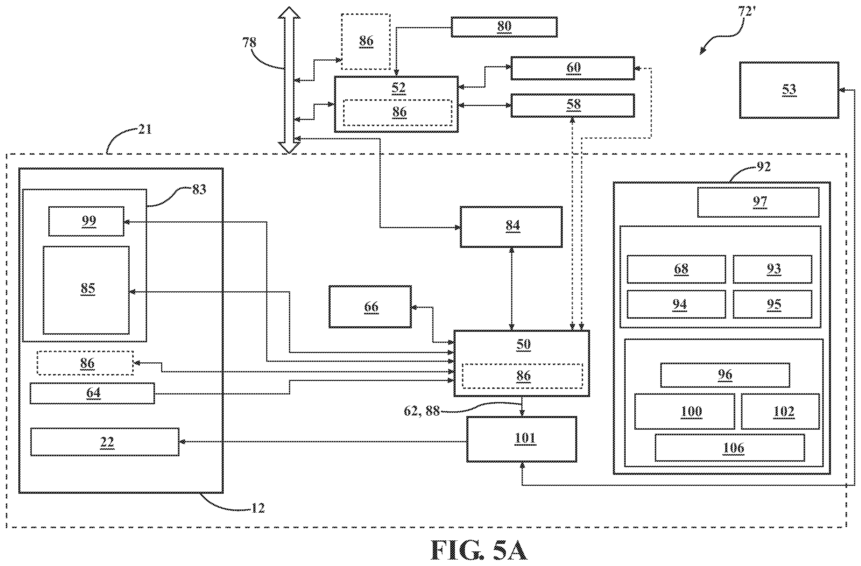 Patent US12338671 Figure 6 – Distributed control system for servo controlled powered door actuator