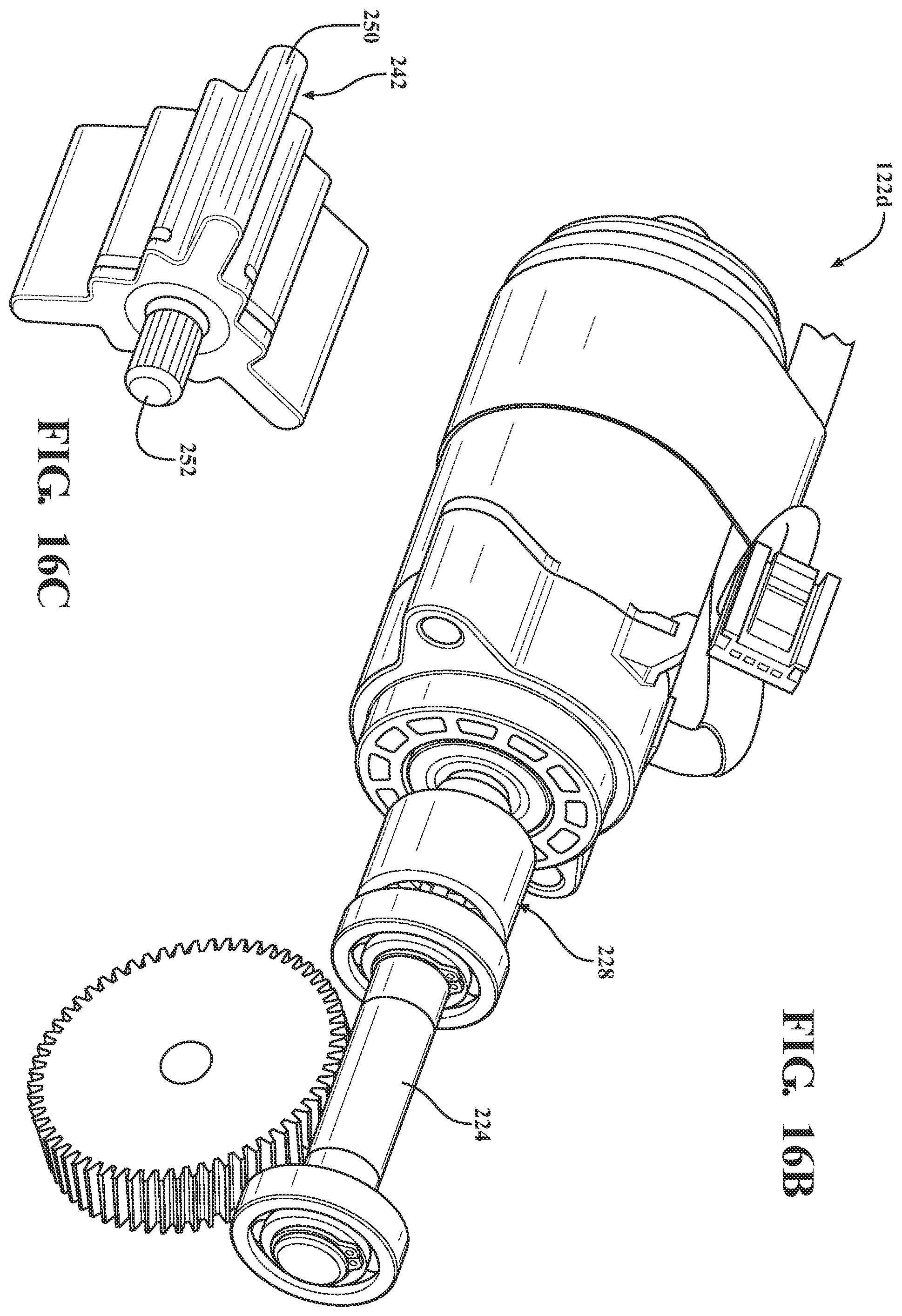 Patent US12338671 Figure 17 – Distributed control system for servo controlled powered door actuator