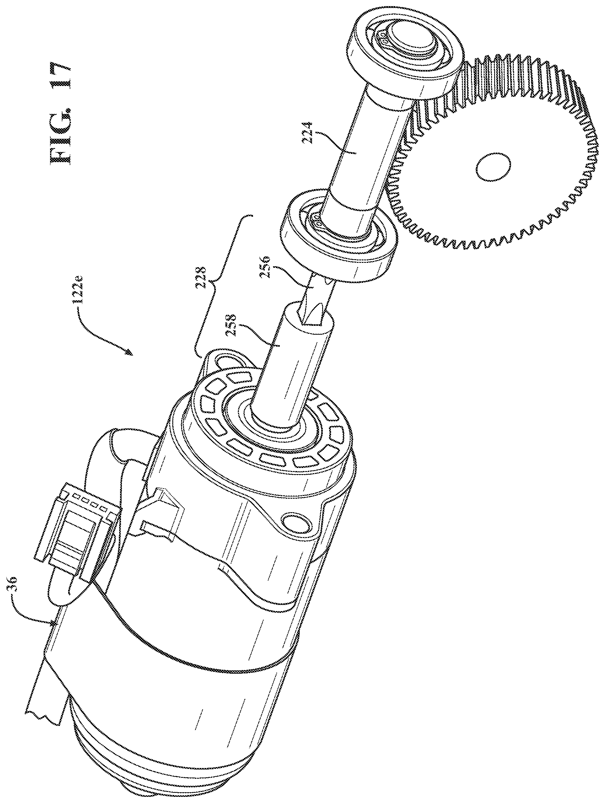 Patent US12338671 Figure 18 – Distributed control system for servo controlled powered door actuator