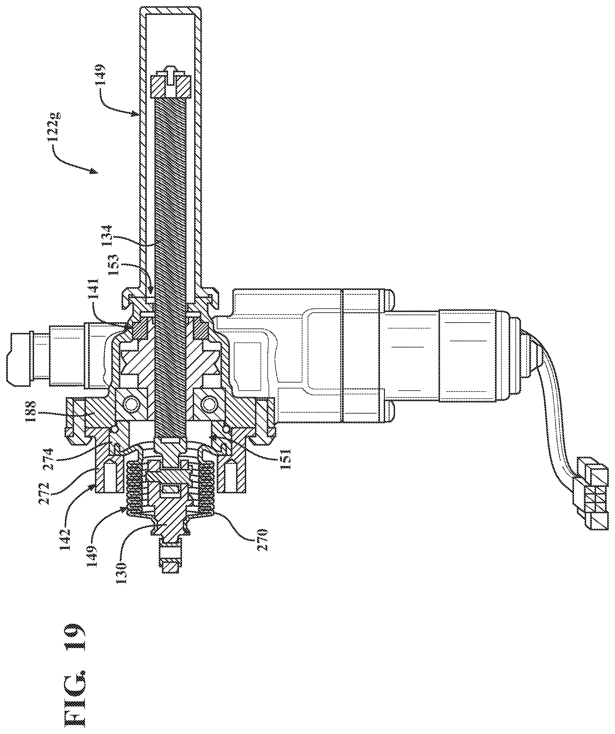 Patent US12338671 Figure 20 – Distributed control system for servo controlled powered door actuator