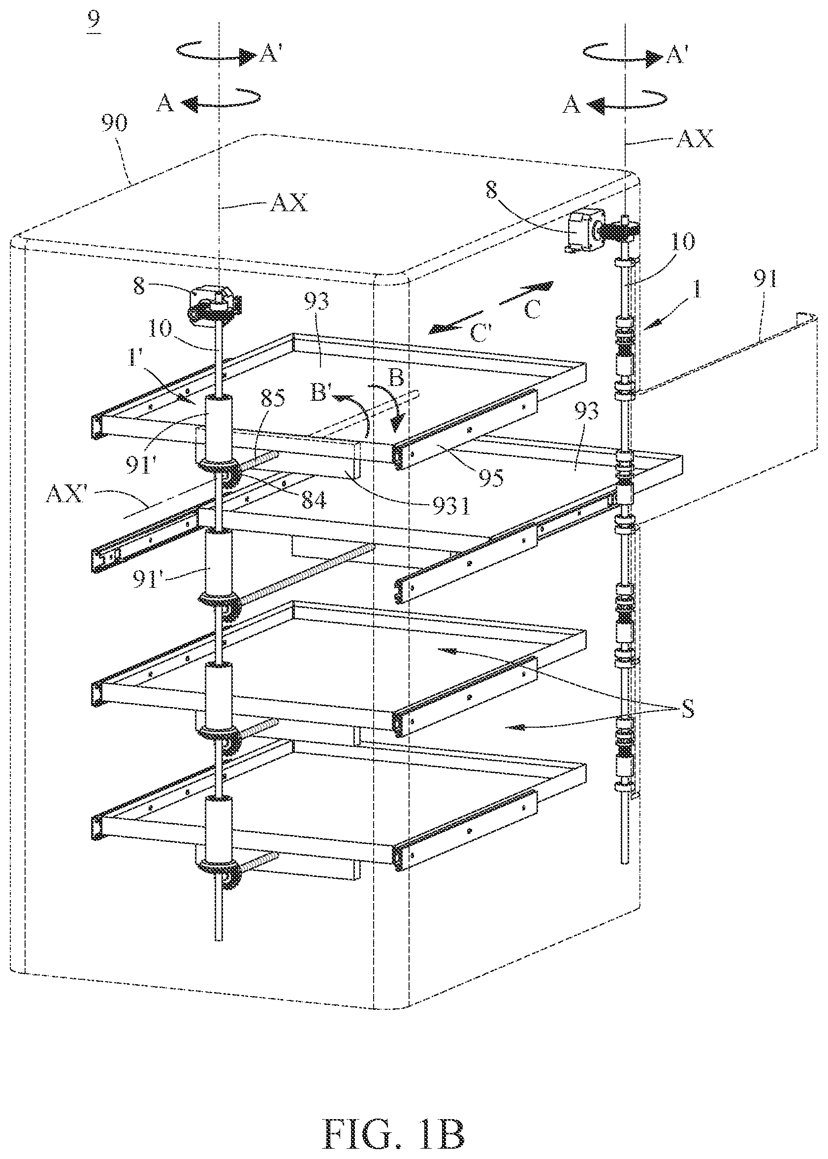 Patent US12338673 Figure 2 – Transmission mechanism and casing assembly including the same